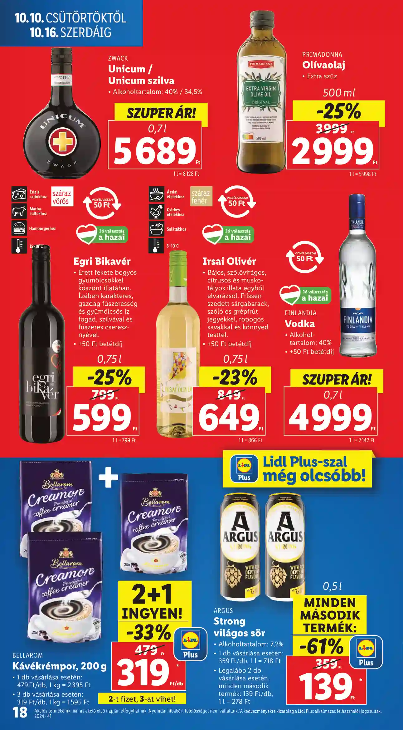 Lidl akciós újság 41. hét (Érvényes 10.10-től) (10 oldal)
