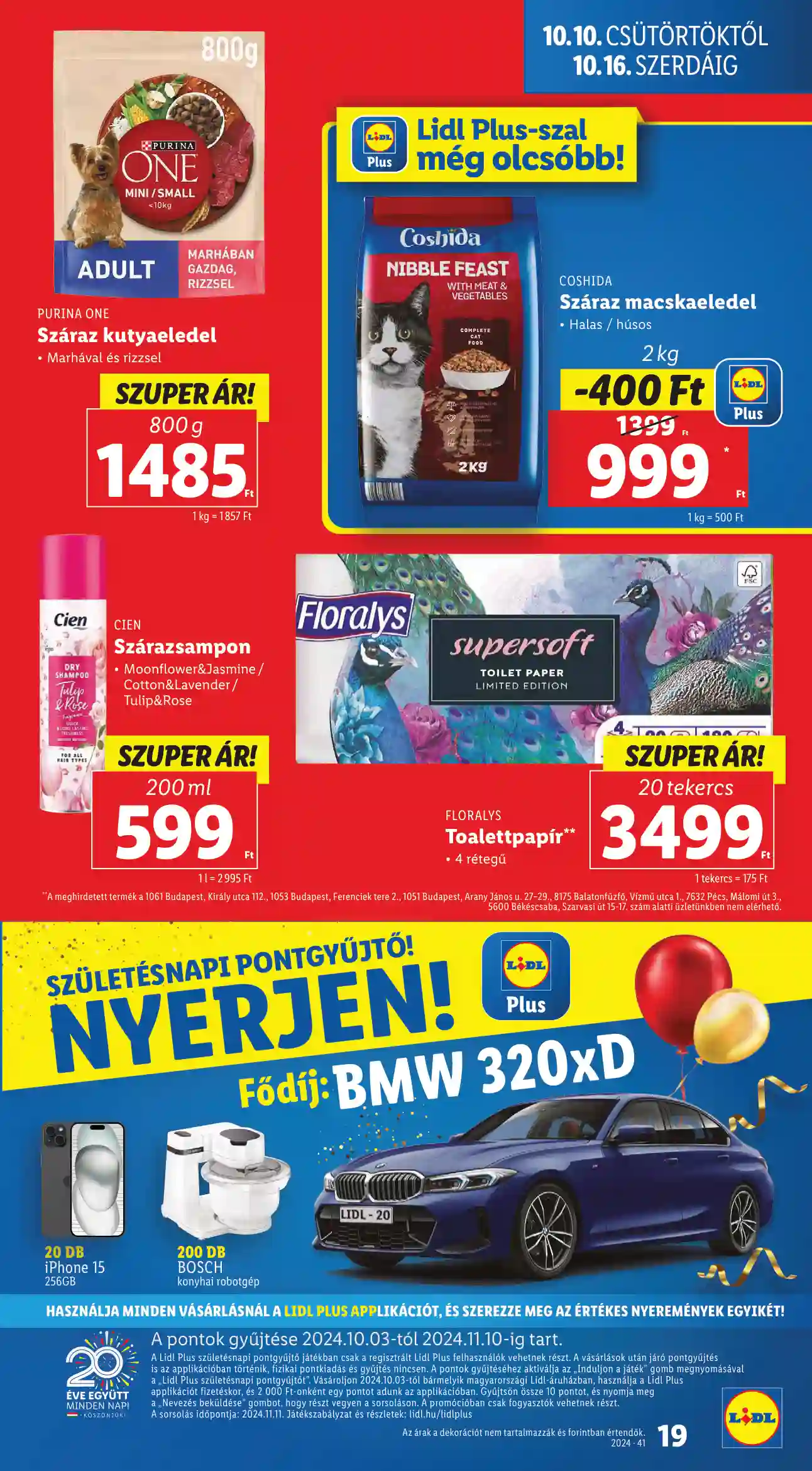 Lidl akciós újság 41. hét (Érvényes 10.10-től) (11 oldal)