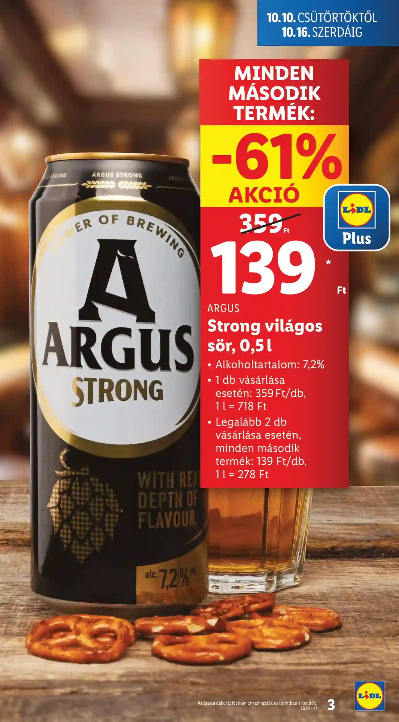 Lidl akciós újság 41. hét (Érvényes 10.10-től) (13 oldal)