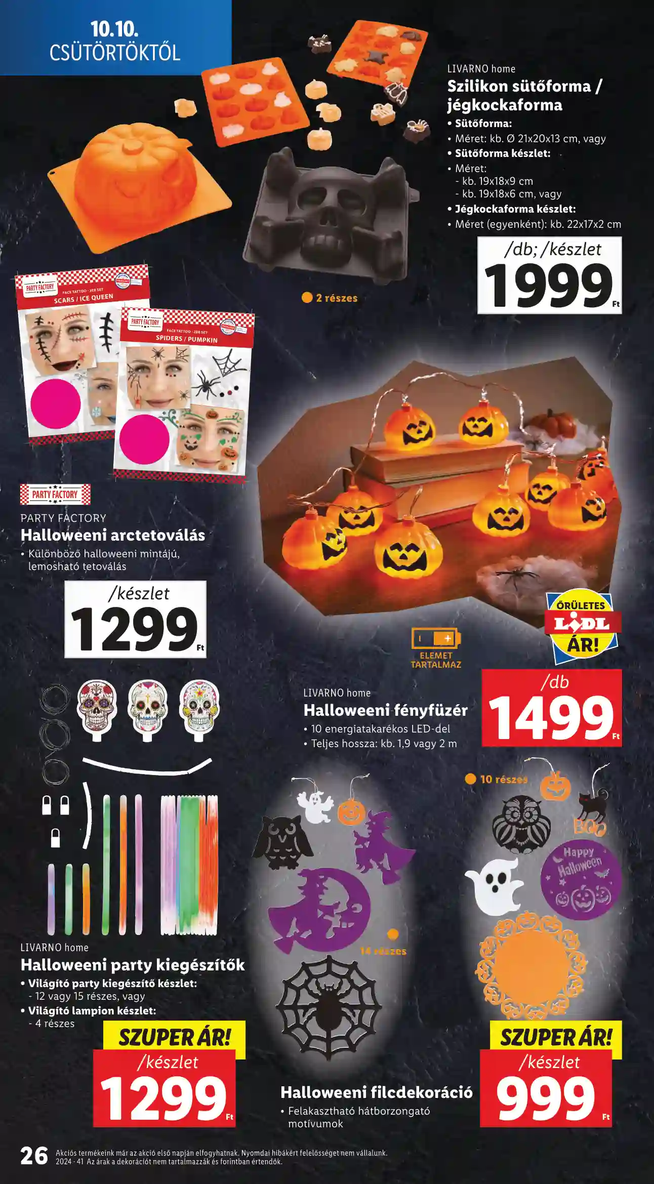Lidl akciós újság 41. hét (Érvényes 10.10-től) (19 oldal)