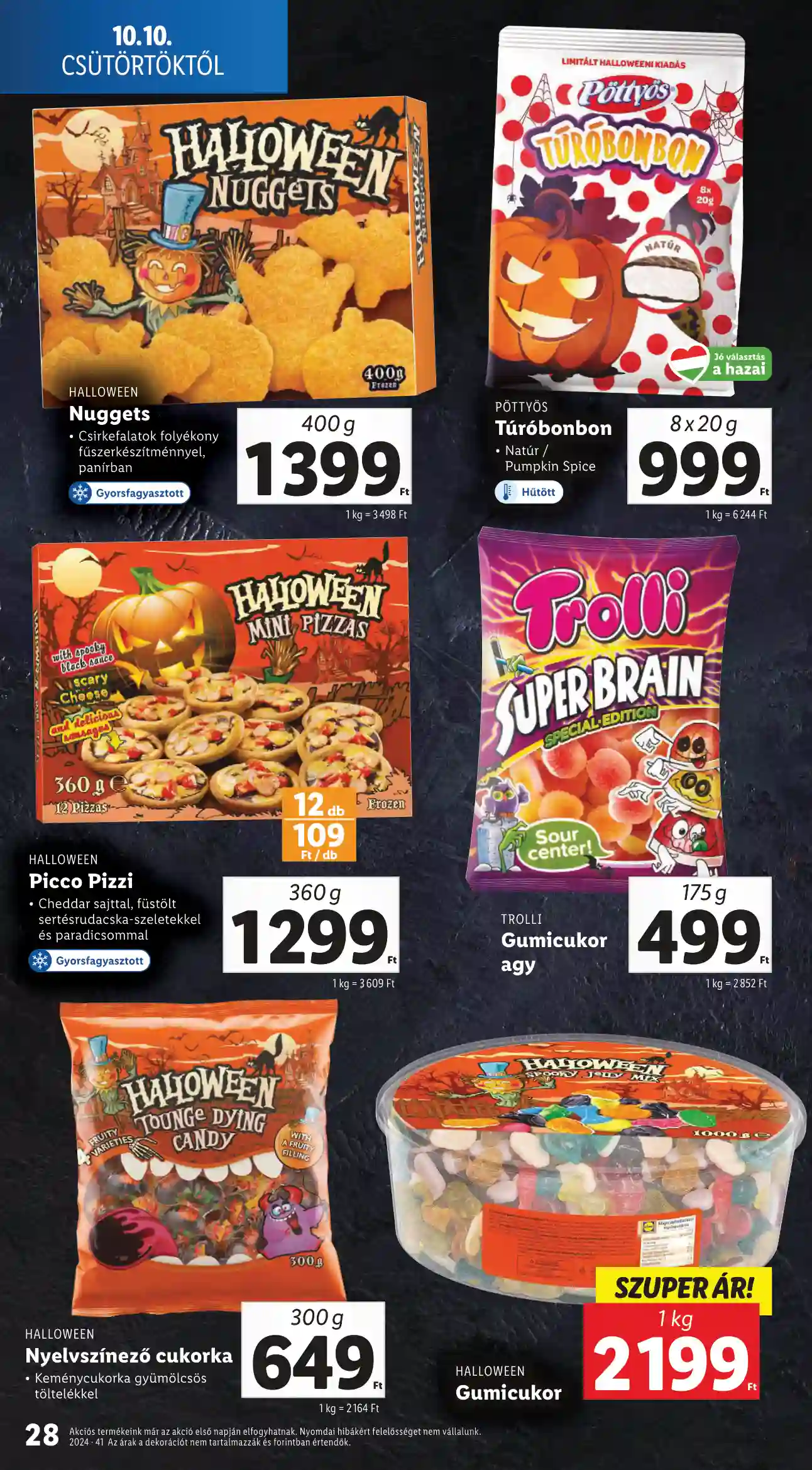 Lidl akciós újság 41. hét (Érvényes 10.10-től) (21 oldal)