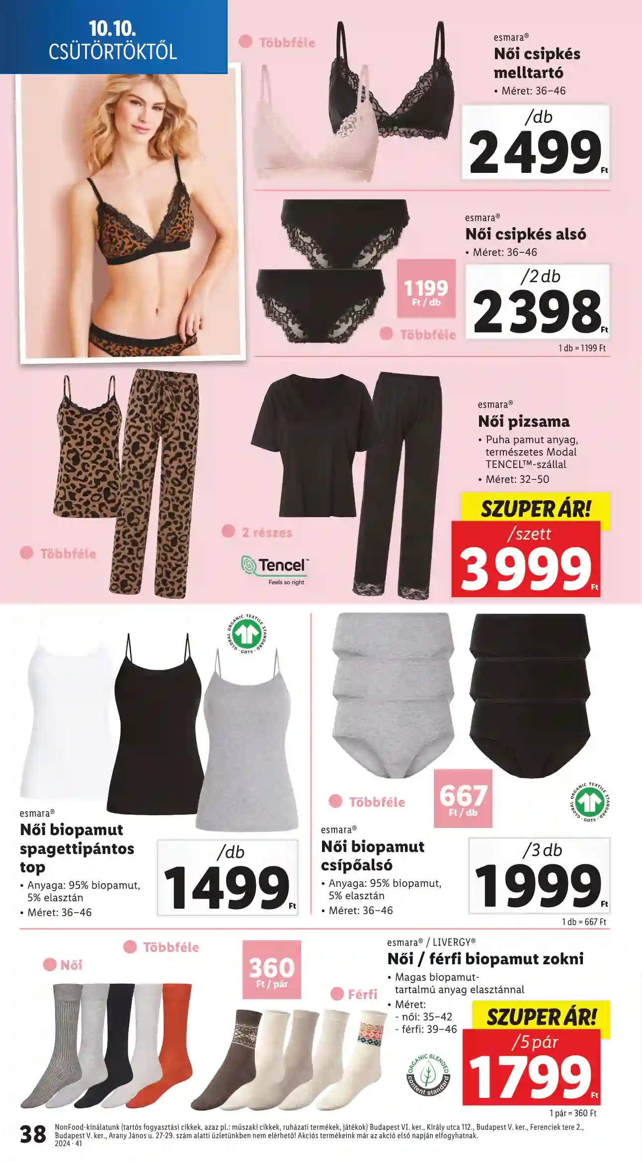 Lidl akciós újság 41. hét (Érvényes 10.10-től) (32 oldal)