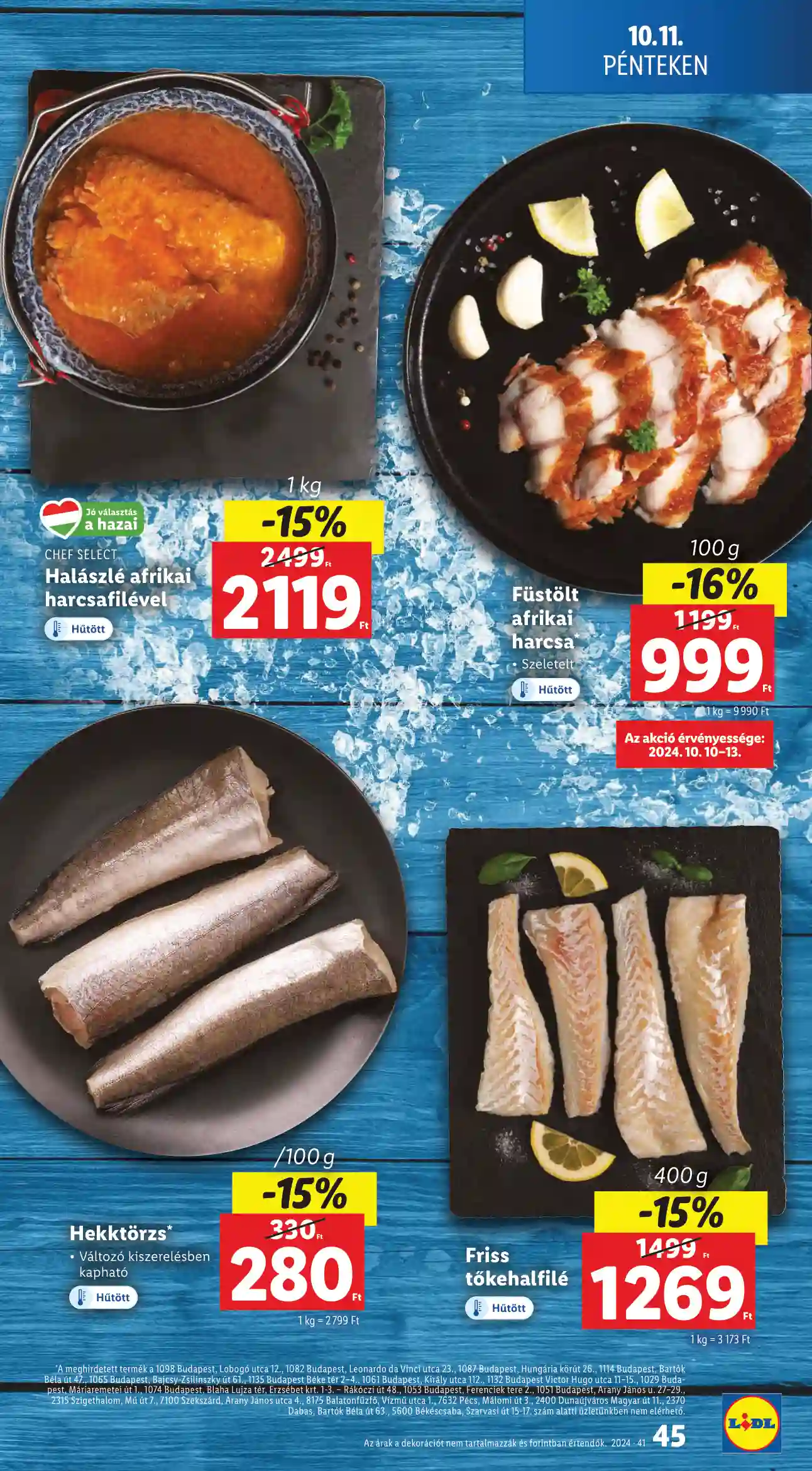 Lidl akciós újság 41. hét (Érvényes 10.10-től) (40 oldal)