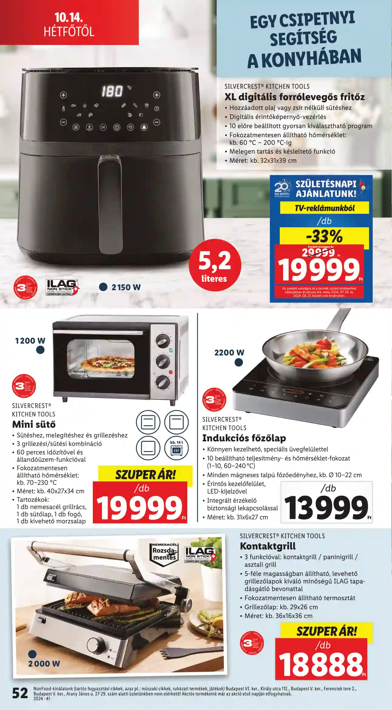 Lidl akciós újság 41. hét (Érvényes 10.10-től) (48 oldal)