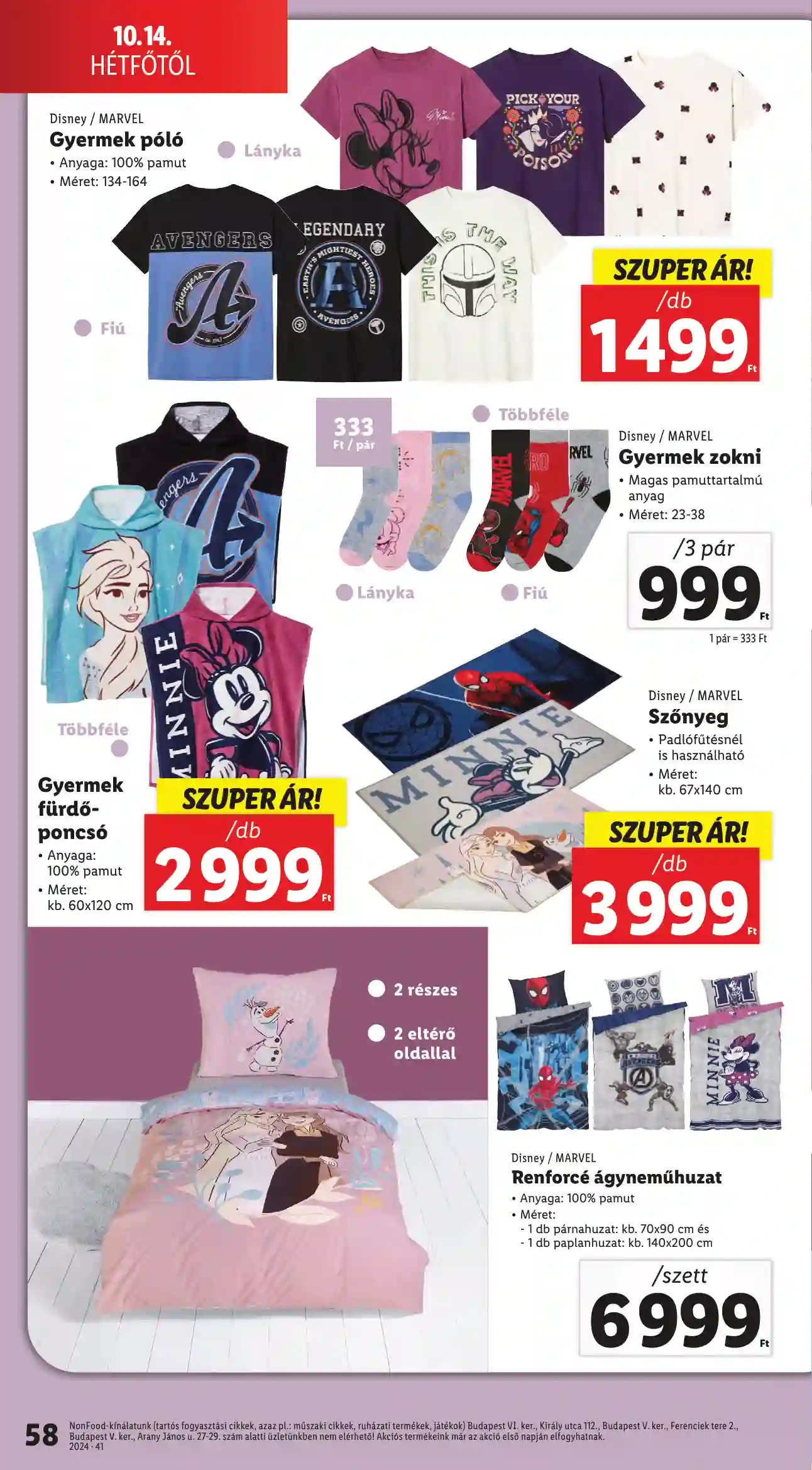 Lidl akciós újság 41. hét (Érvényes 10.10-től) (54 oldal)