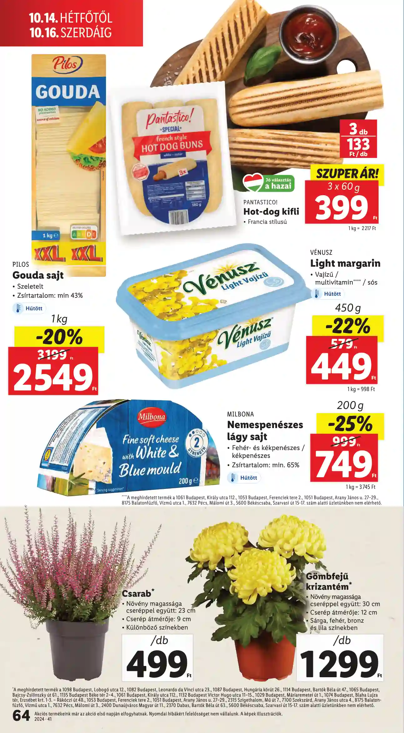 Lidl akciós újság 41. hét (Érvényes 10.10-től) (61 oldal)
