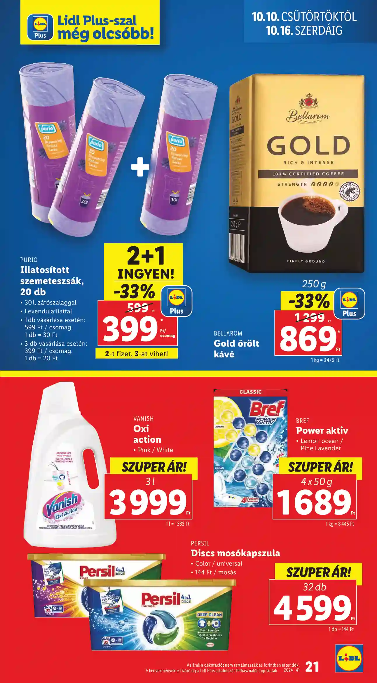 Lidl akciós újság 41. hét (Érvényes 10.10-től) (14 oldal)