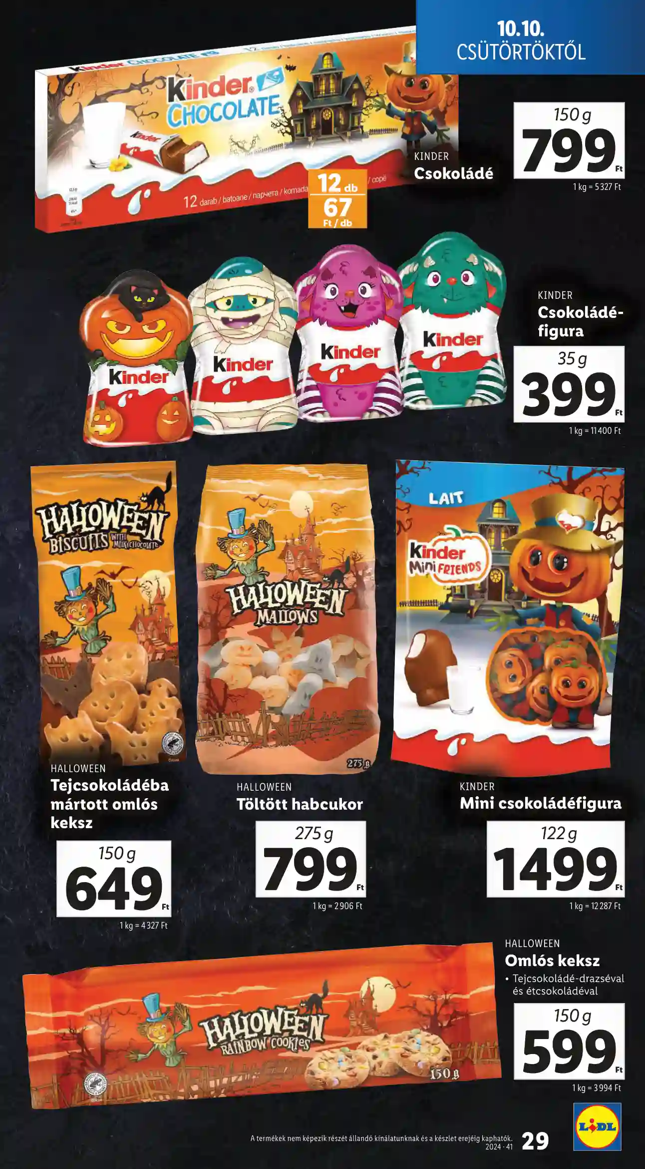Lidl akciós újság 41. hét (Érvényes 10.10-től) (22 oldal)