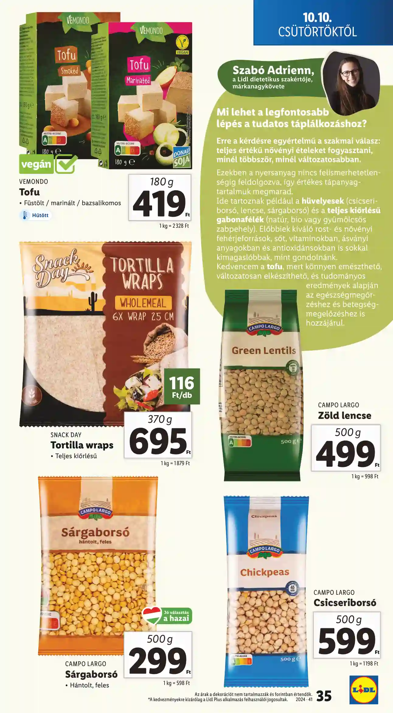 Lidl akciós újság 41. hét (Érvényes 10.10-től) (29 oldal)