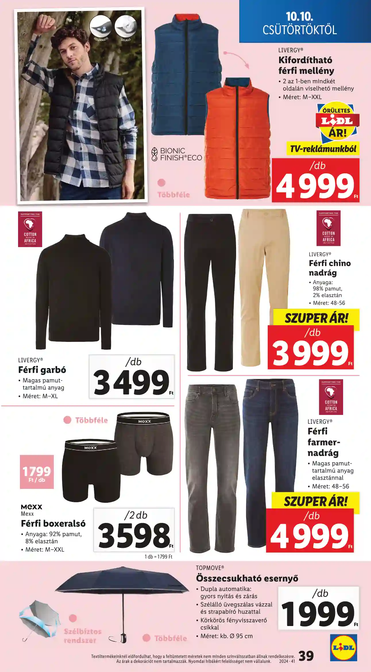 Lidl akciós újság 41. hét (Érvényes 10.10-től) (33 oldal)
