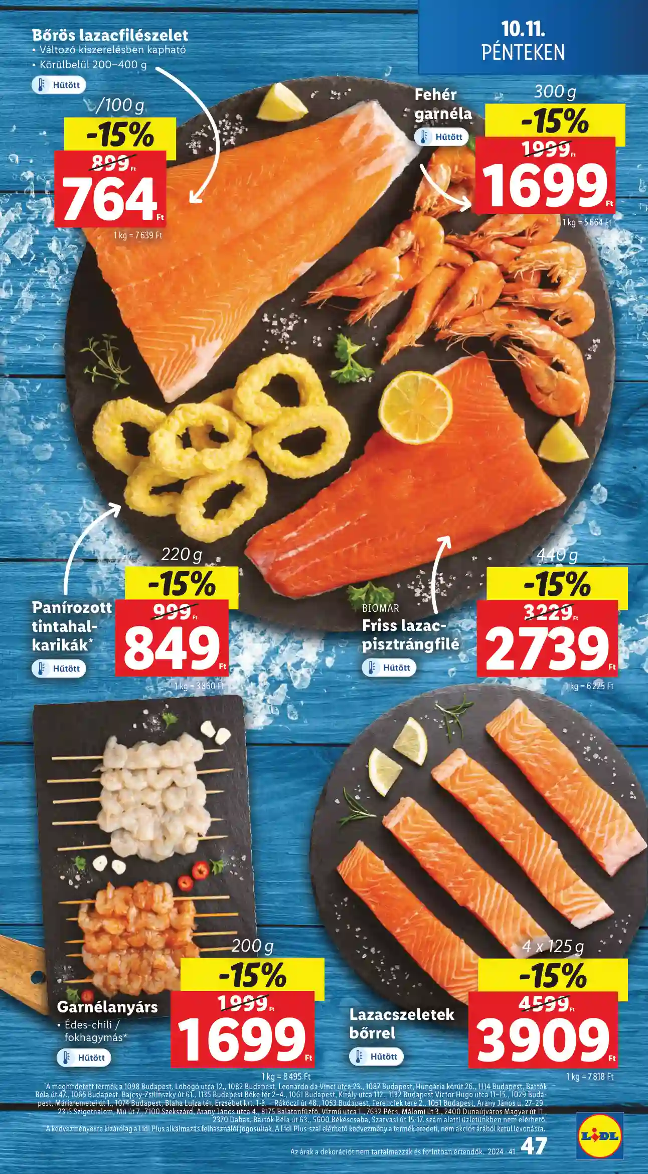 Lidl akciós újság 41. hét (Érvényes 10.10-től) (42 oldal)