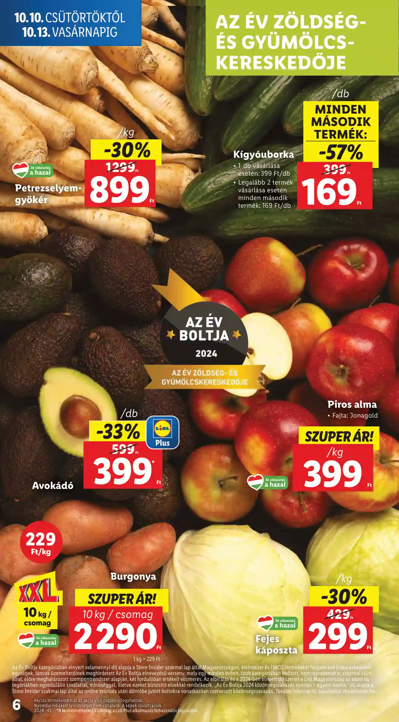 Lidl akciós újság 41. hét (Érvényes 10.10-től) (46 oldal)