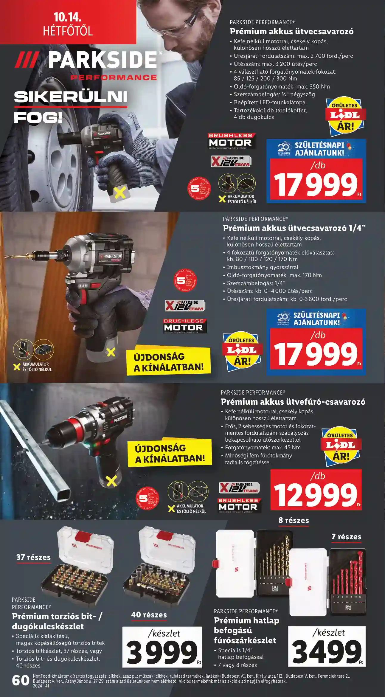 Lidl akciós újság 41. hét (Érvényes 10.10-től) (56 oldal)