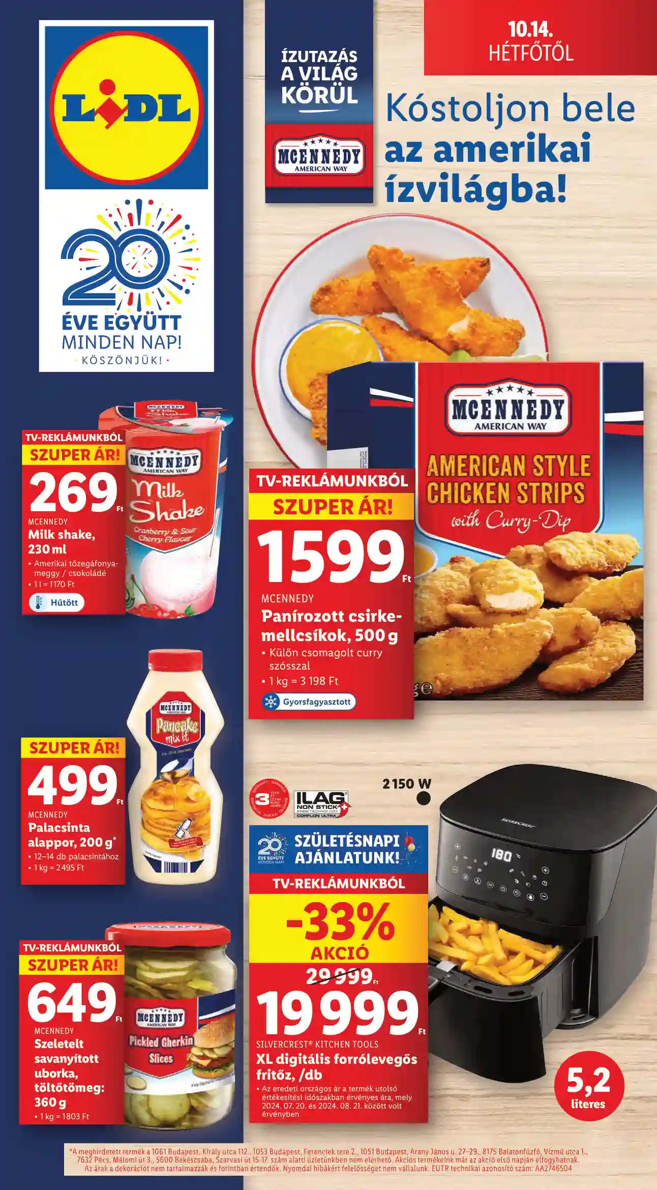 Lidl akciós újság 41. hét (Érvényes 10.10-től) (70 oldal)