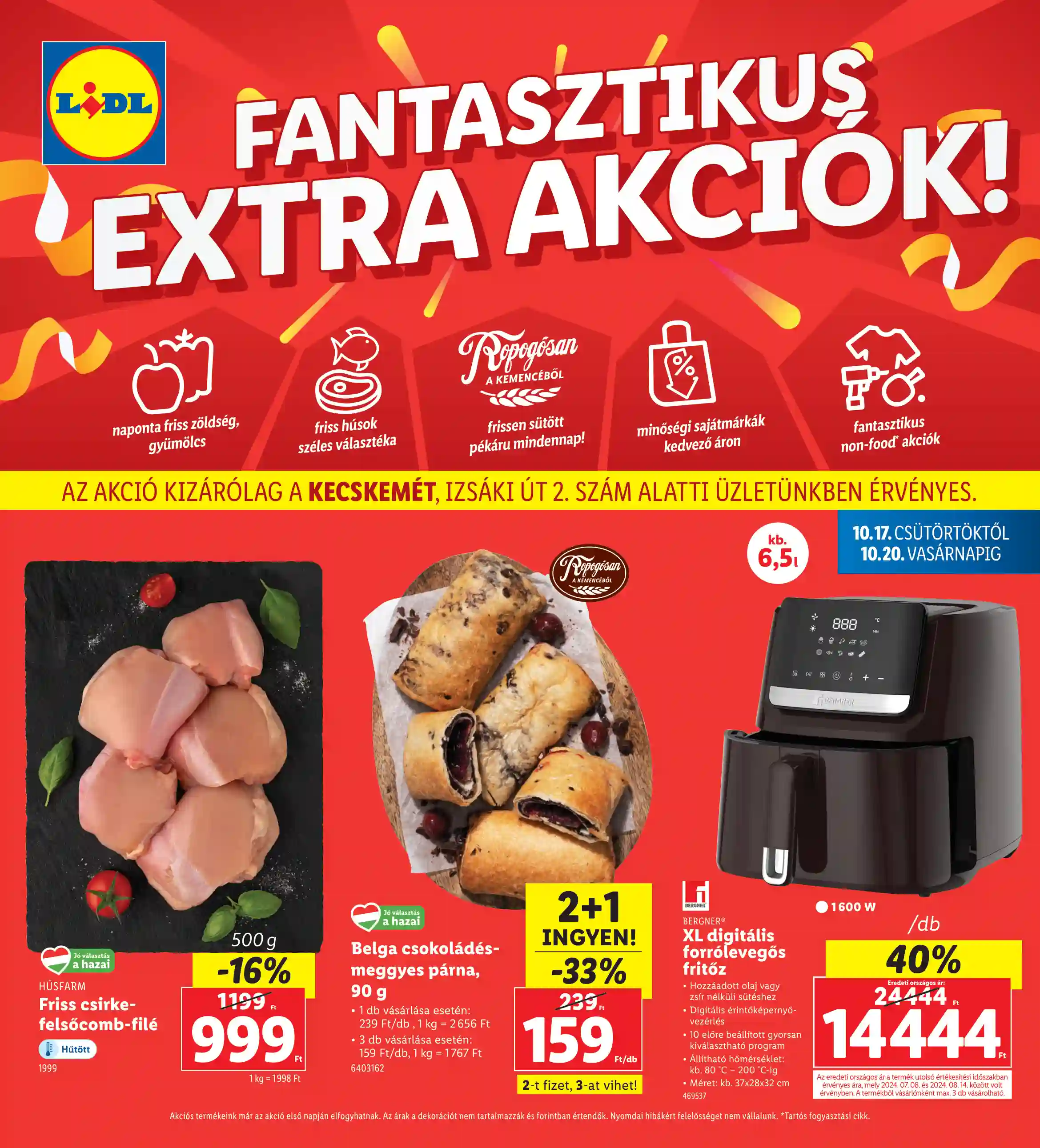 LIDL Regionális akciók – Kecskemét 42.hét