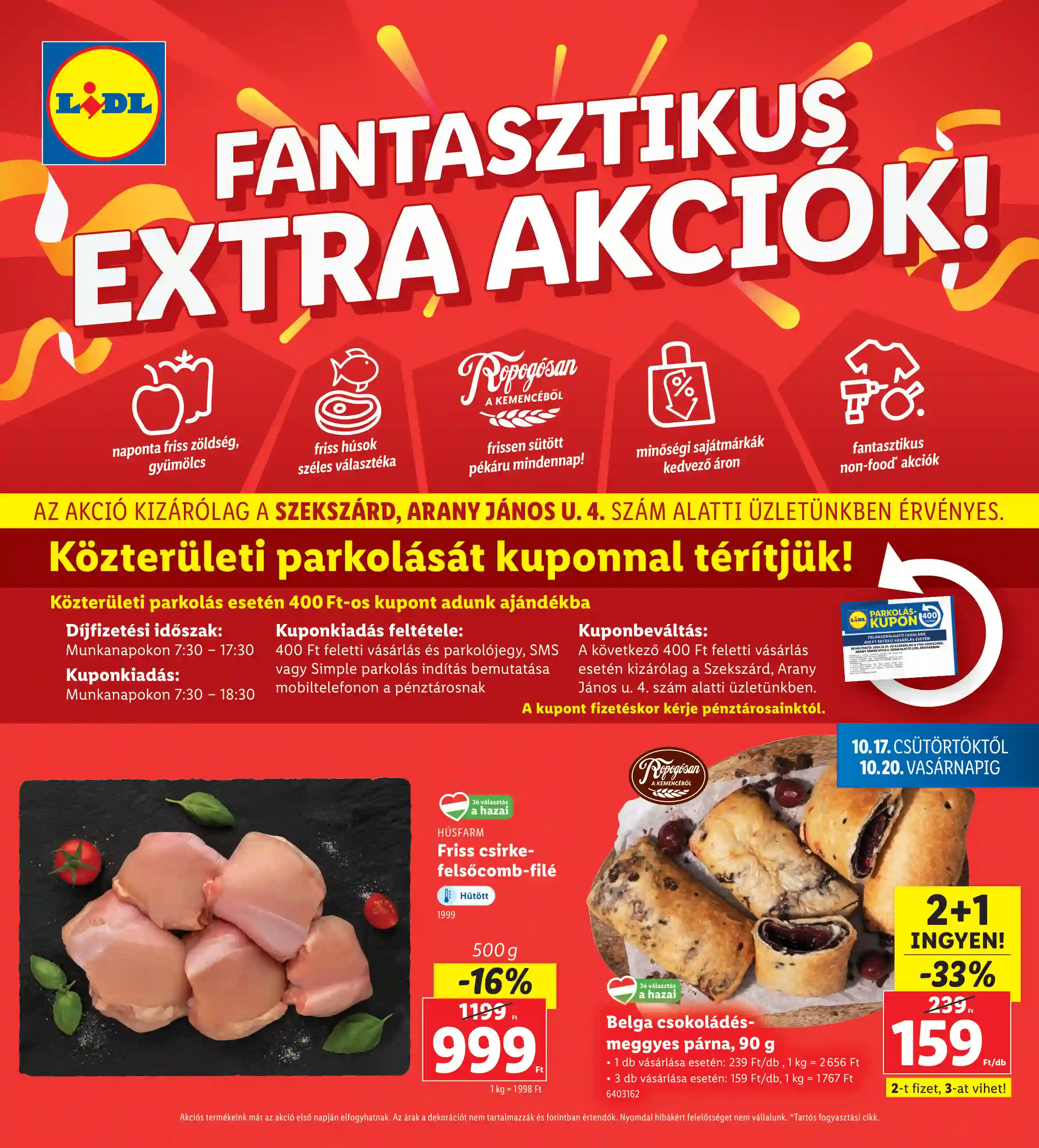 LIDL Regionális akciók – Szekszárd 42.hét