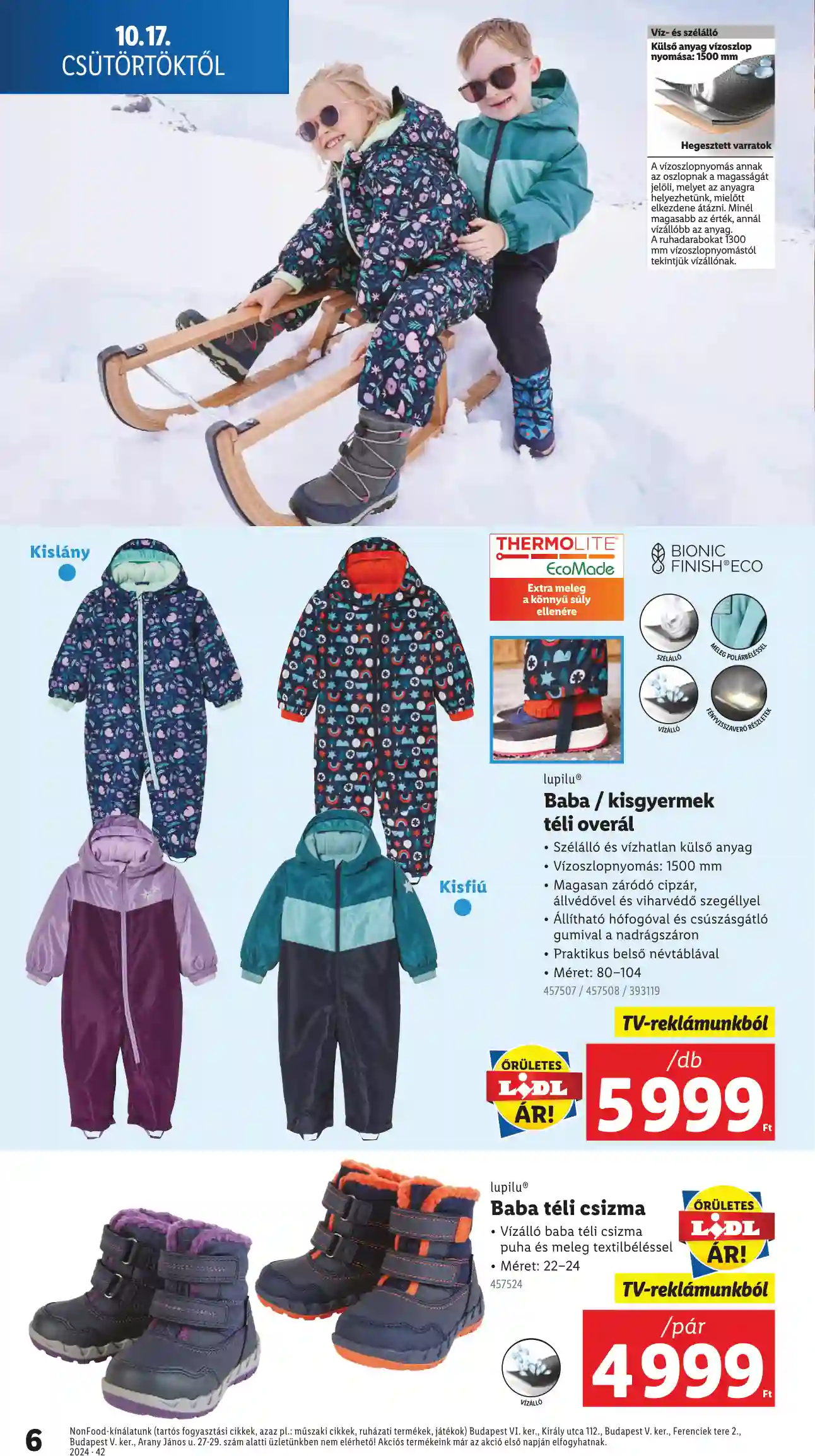 Lidl akciós újság 42. hét (Érvényes 10.17-től) (17 oldal)