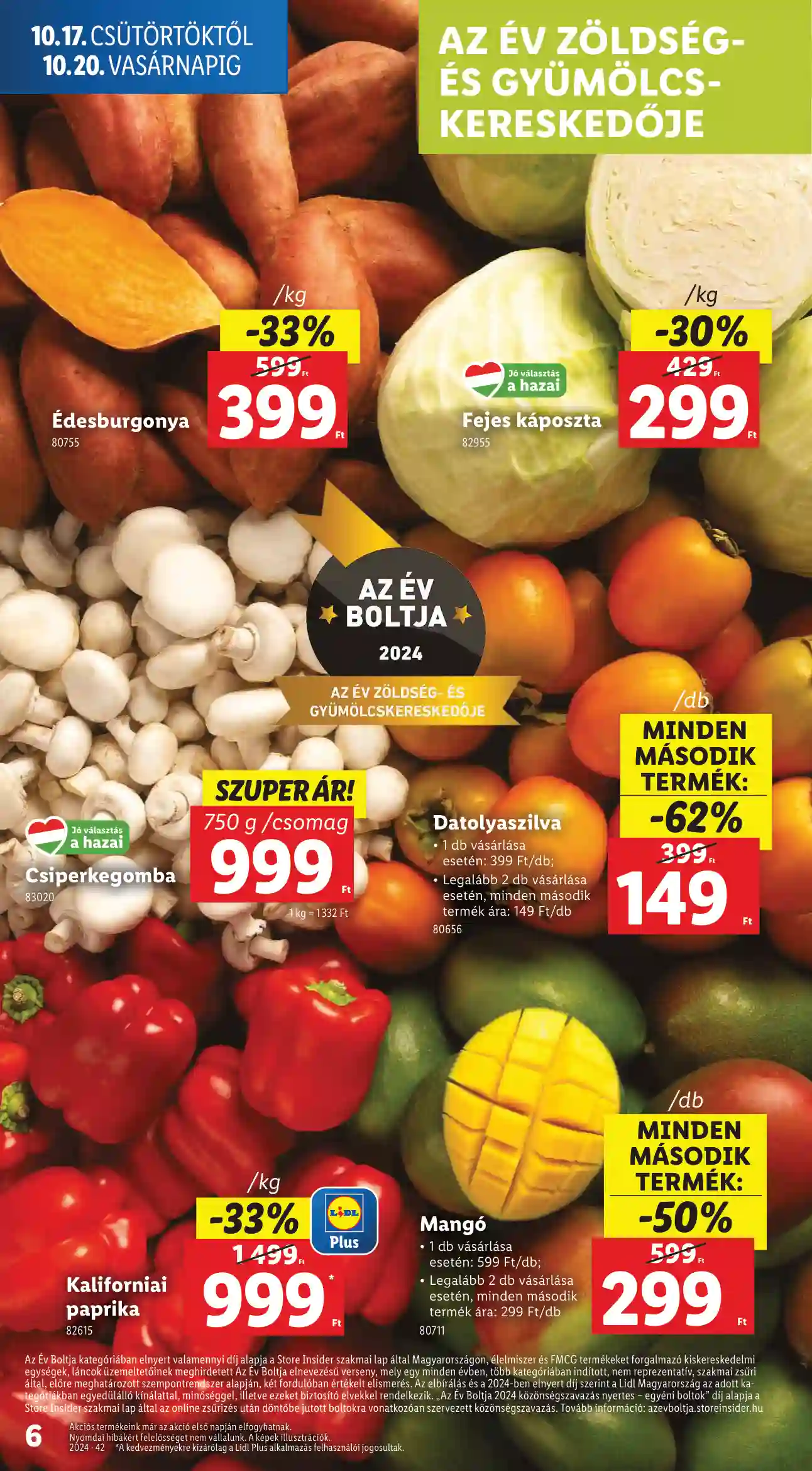 Lidl akciós újság 42. hét (Érvényes 10.17-től) (46 oldal)