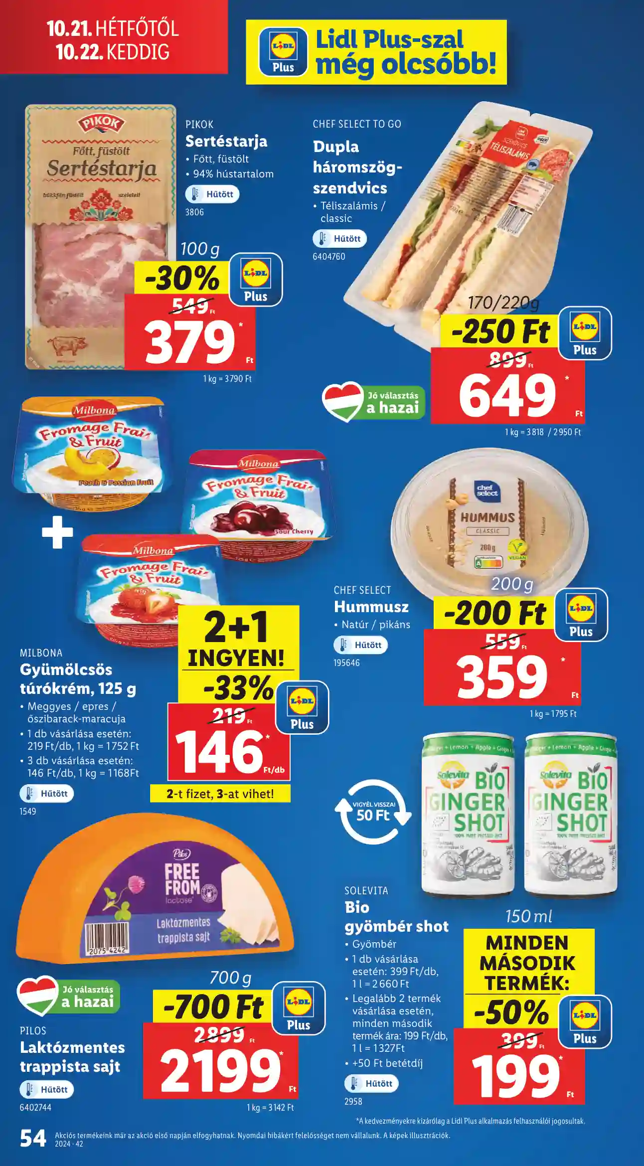 Lidl akciós újság 42. hét (Érvényes 10.17-től) (50 oldal)