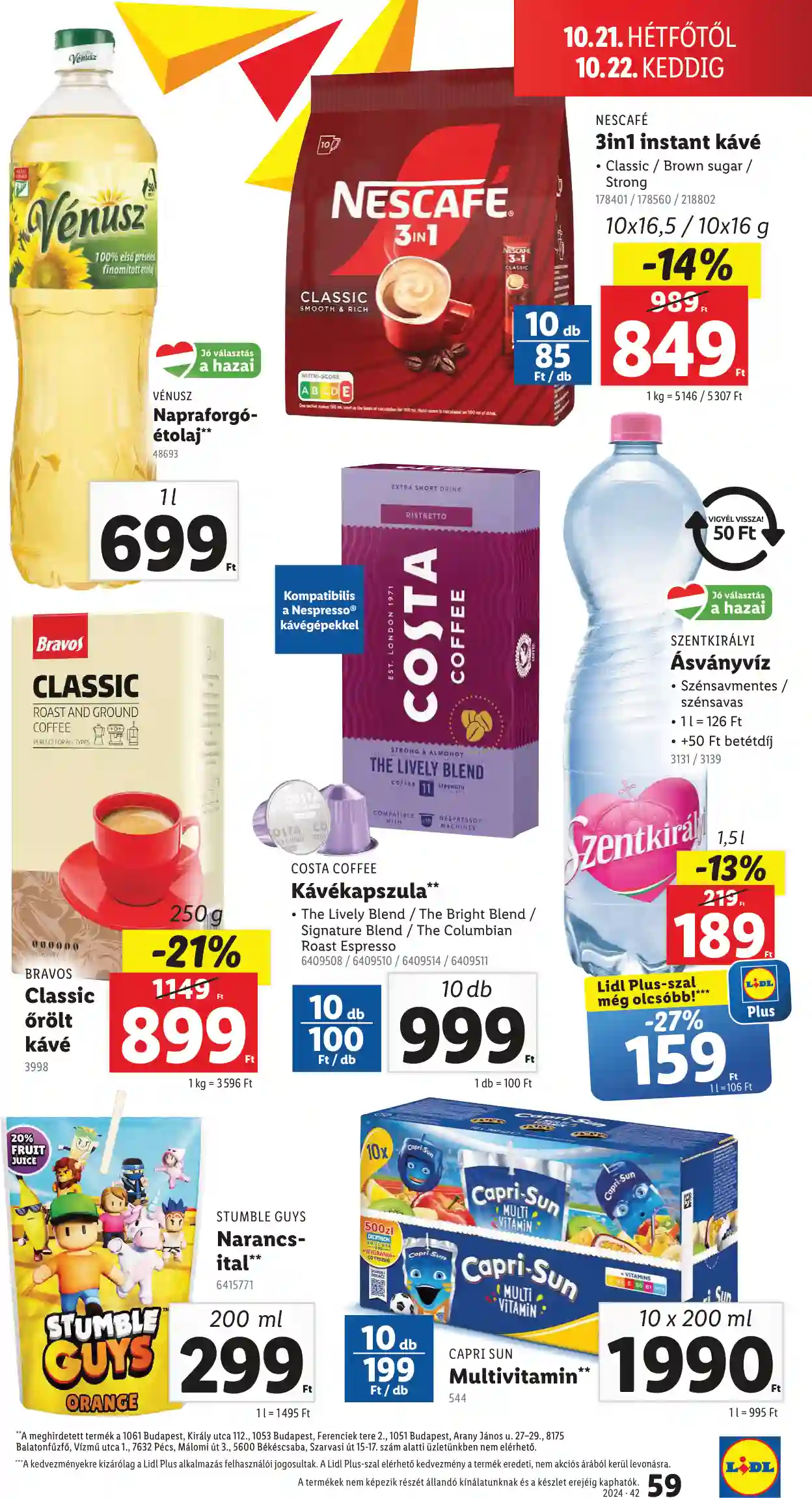 Lidl akciós újság 42. hét (Érvényes 10.17-től) (55 oldal)