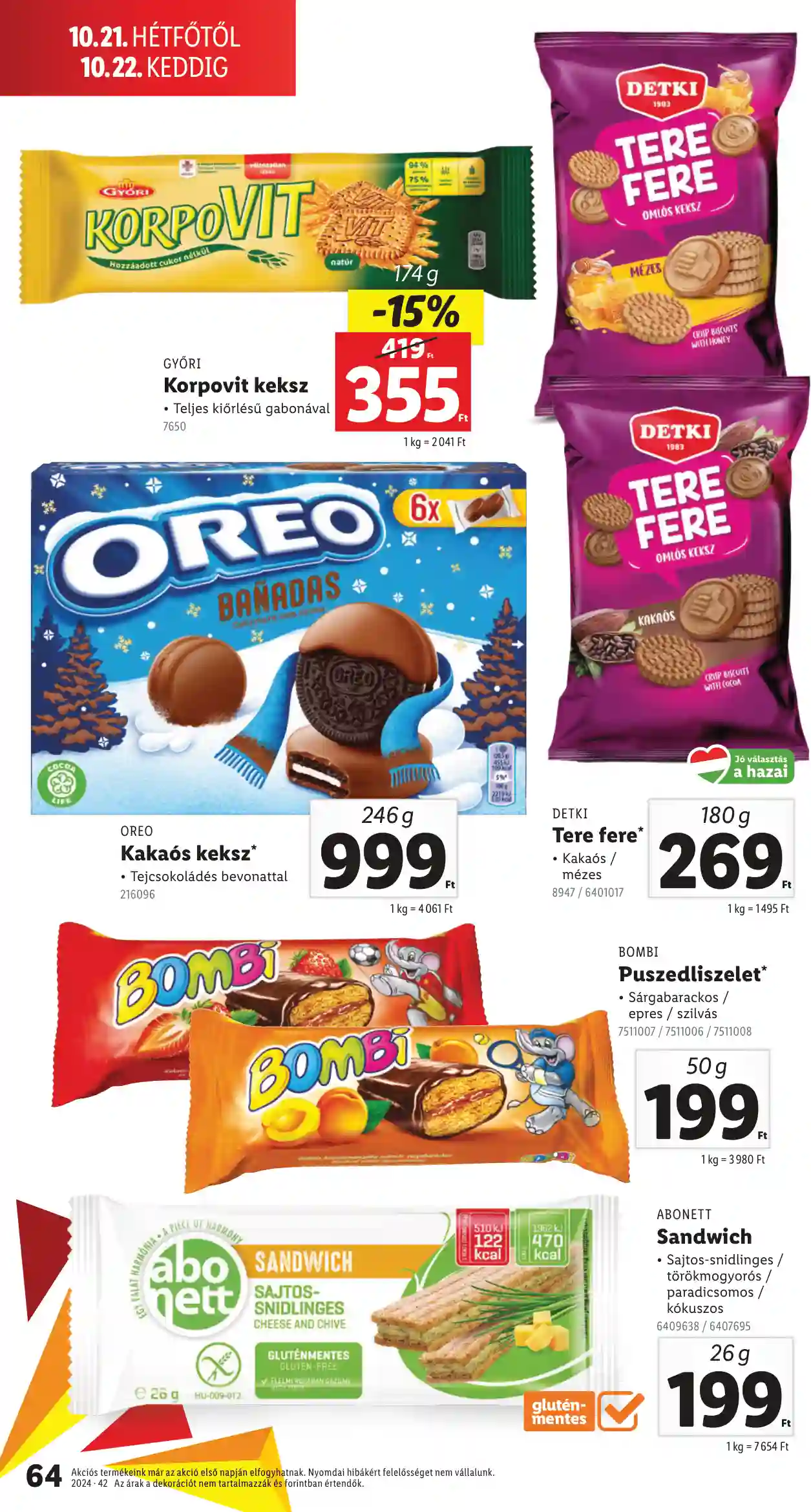 Lidl akciós újság 42. hét (Érvényes 10.17-től) (61 oldal)