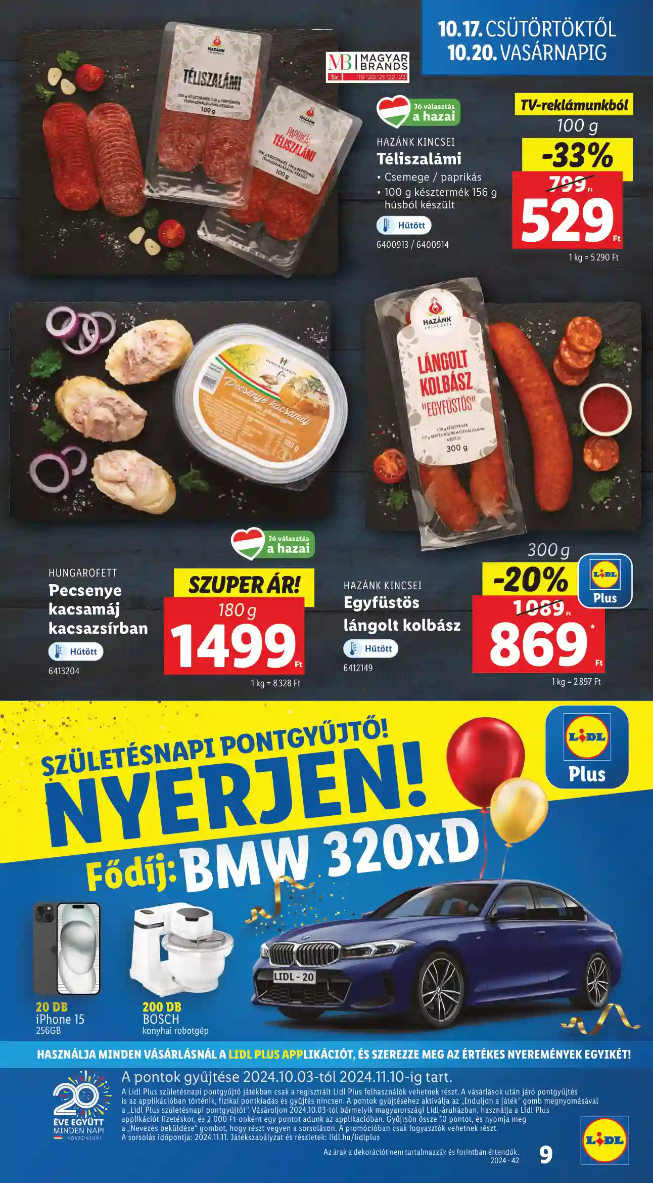 Lidl akciós újság 42. hét (Érvényes 10.17-től) (69 oldal)
