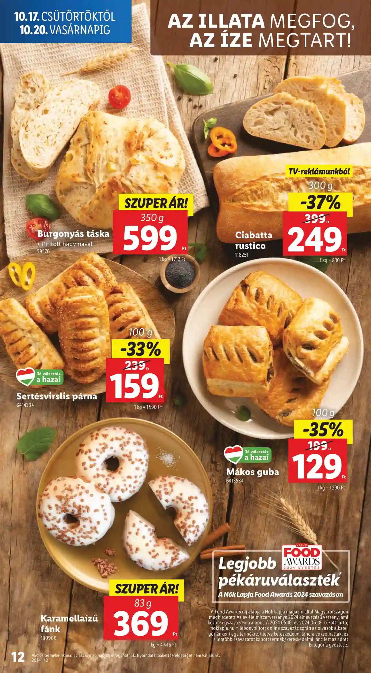 Lidl akciós újság 42. hét (Érvényes 10.17-től) (4 oldal)