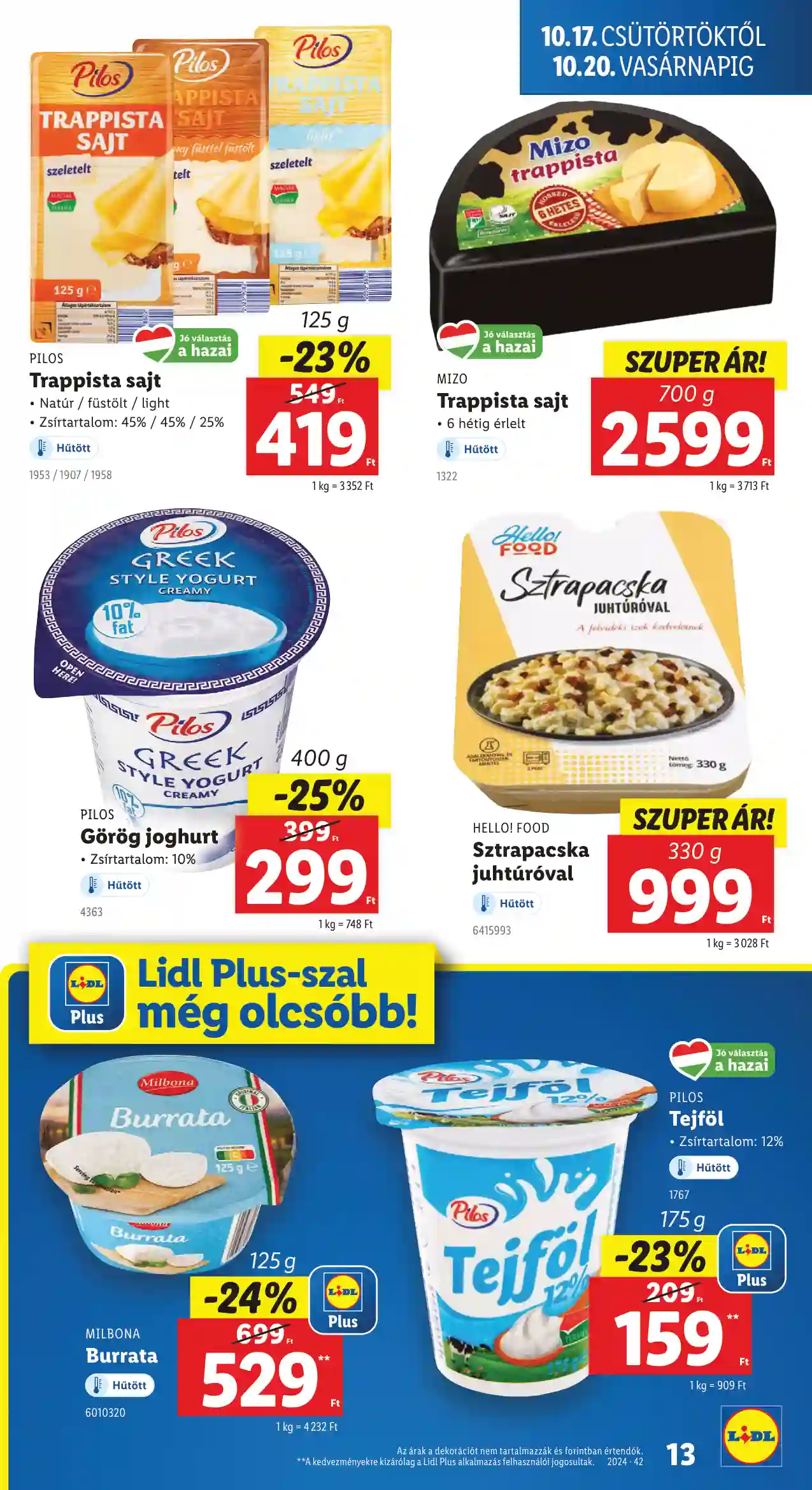 Lidl akciós újság 42. hét (Érvényes 10.17-től) (5 oldal)