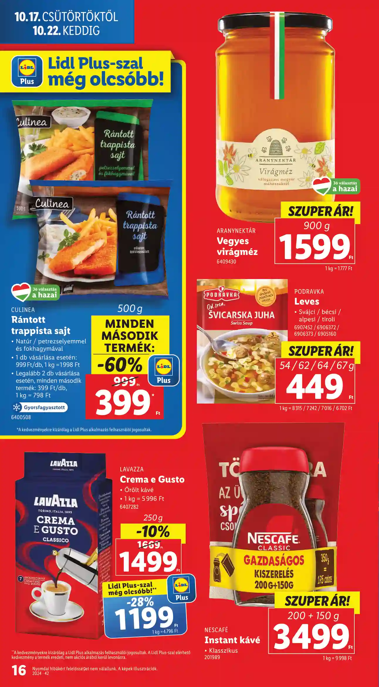 Lidl akciós újság 42. hét (Érvényes 10.17-től) (8 oldal)