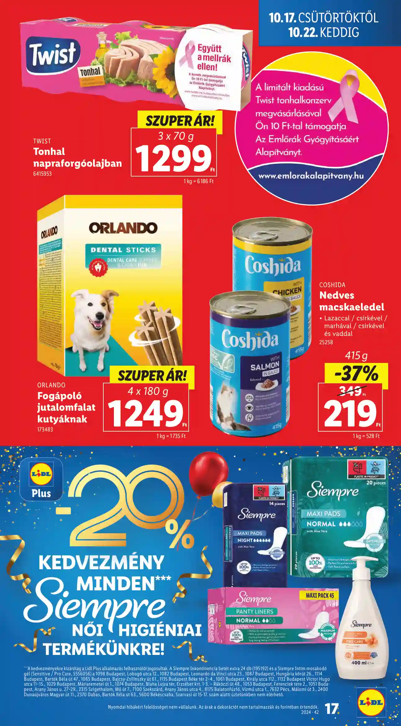 Lidl akciós újság 42. hét (Érvényes 10.17-től) (9 oldal)