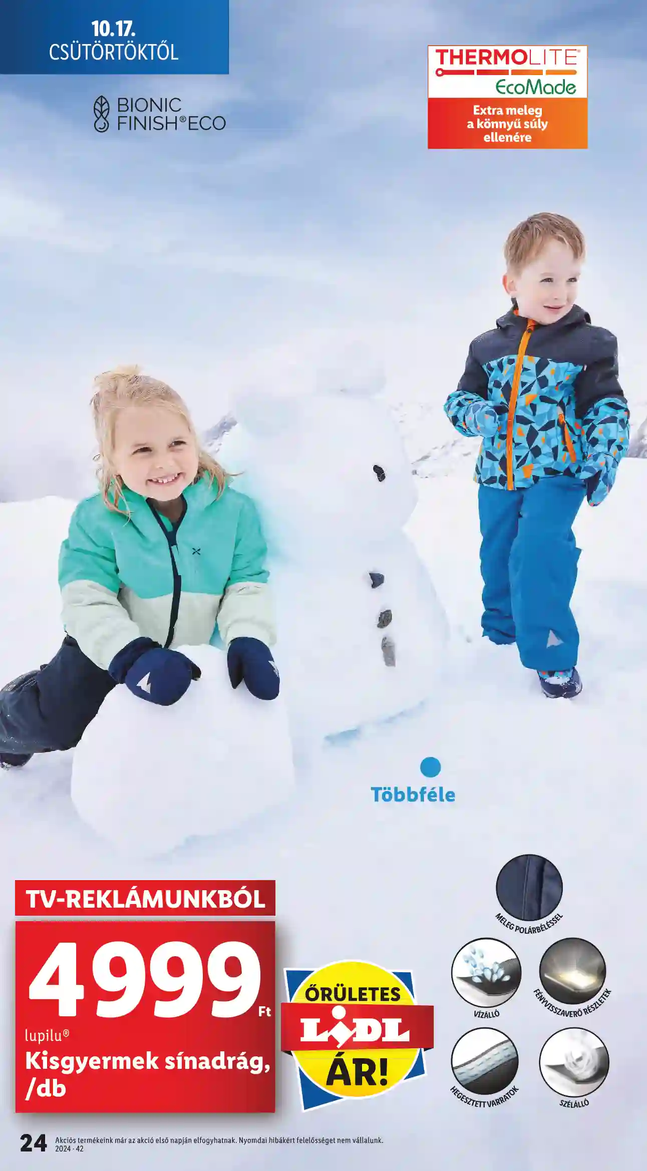 Lidl akciós újság 42. hét (Érvényes 10.17-től) (17 oldal)