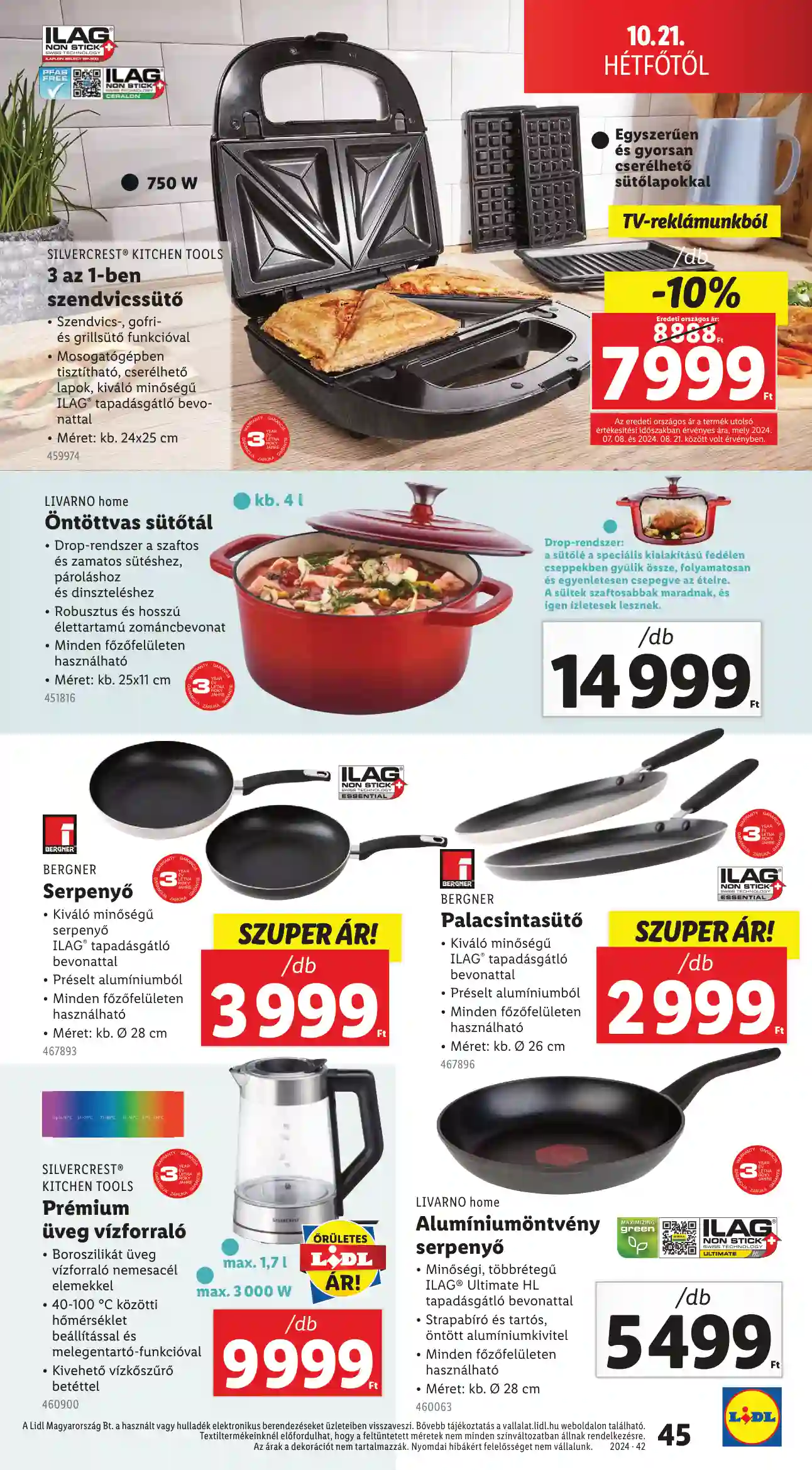 Lidl akciós újság 42. hét (Érvényes 10.17-től) (40 oldal)