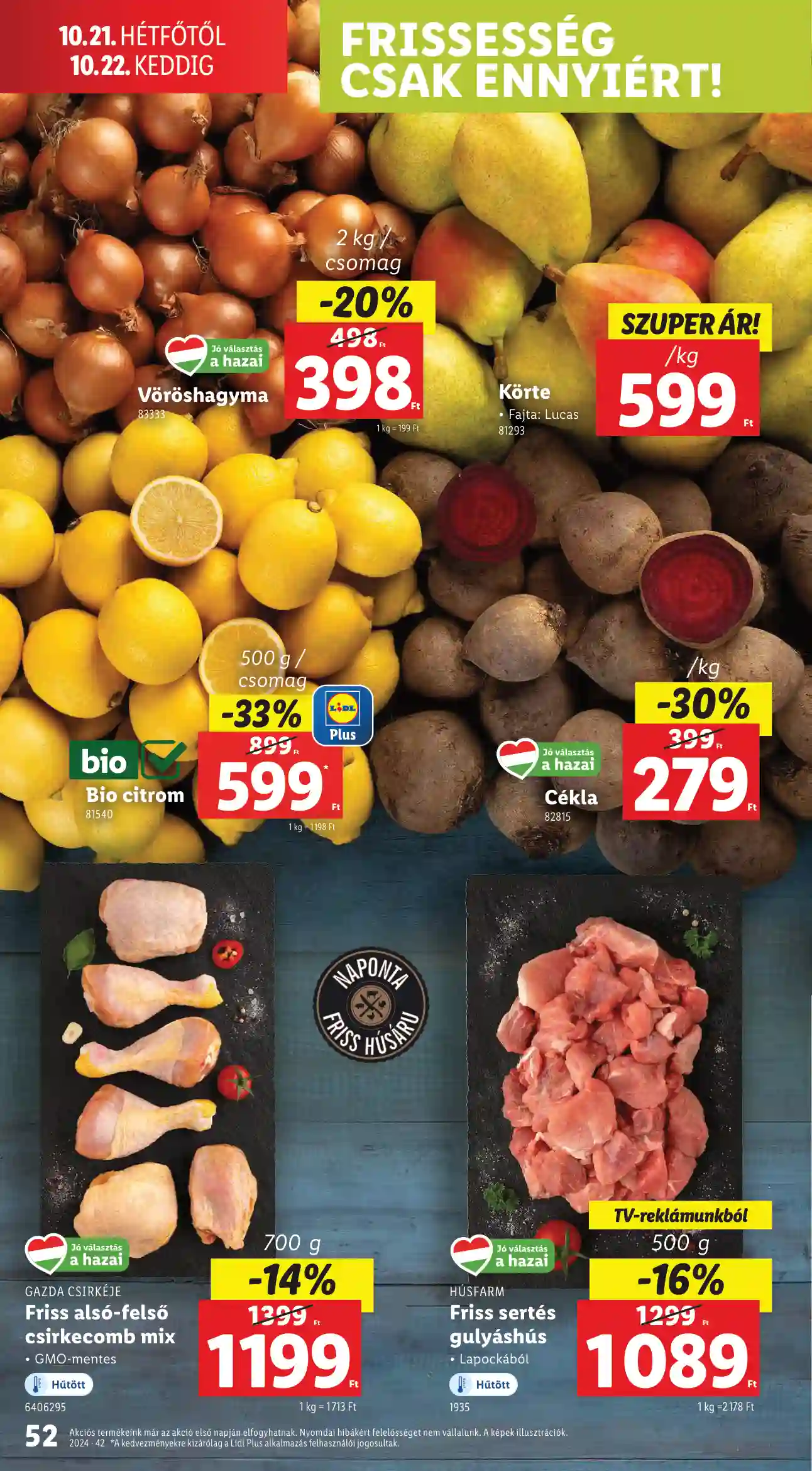 Lidl akciós újság 42. hét (Érvényes 10.17-től) (48 oldal)