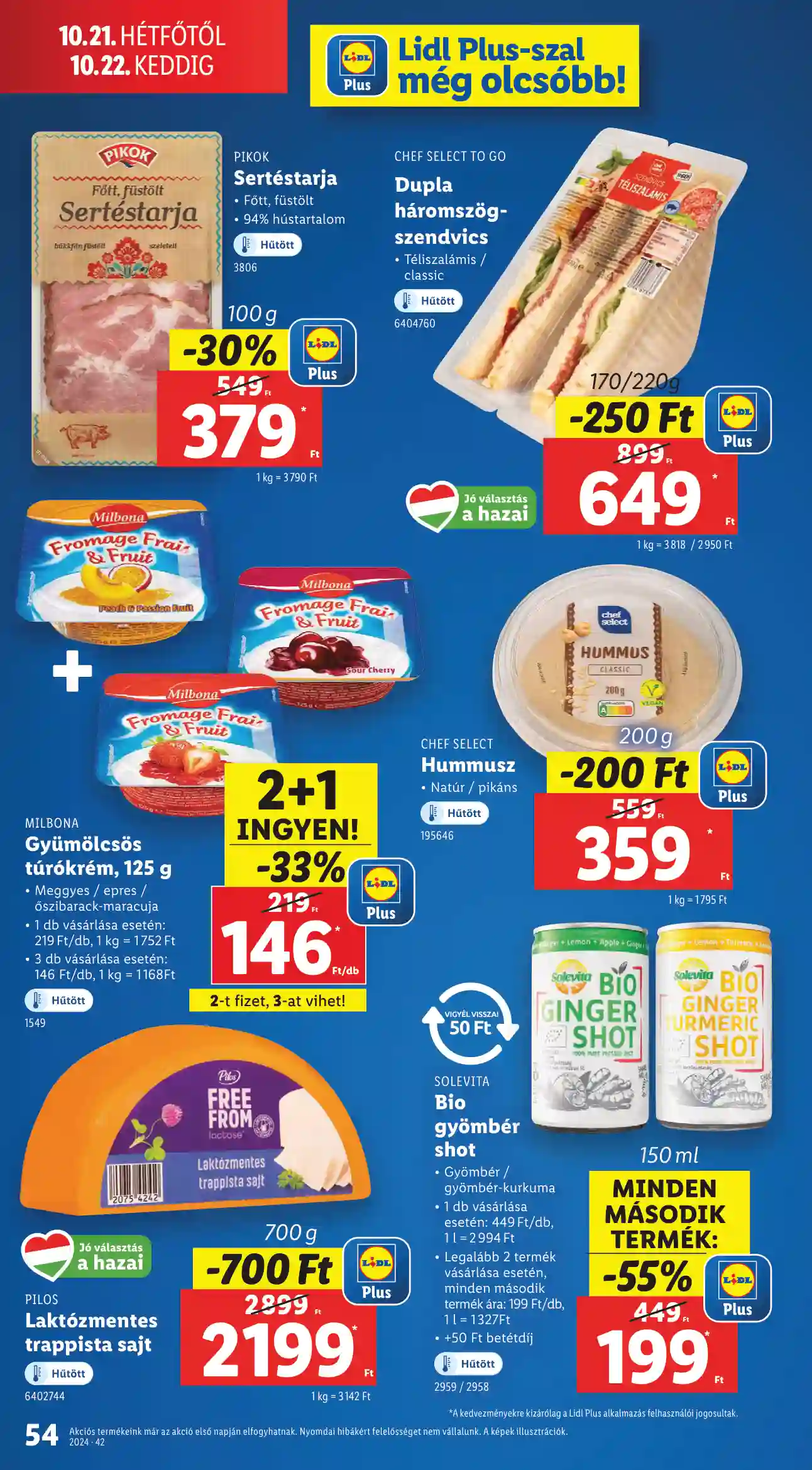 Lidl akciós újság 42. hét (Érvényes 10.17-től) (50 oldal)