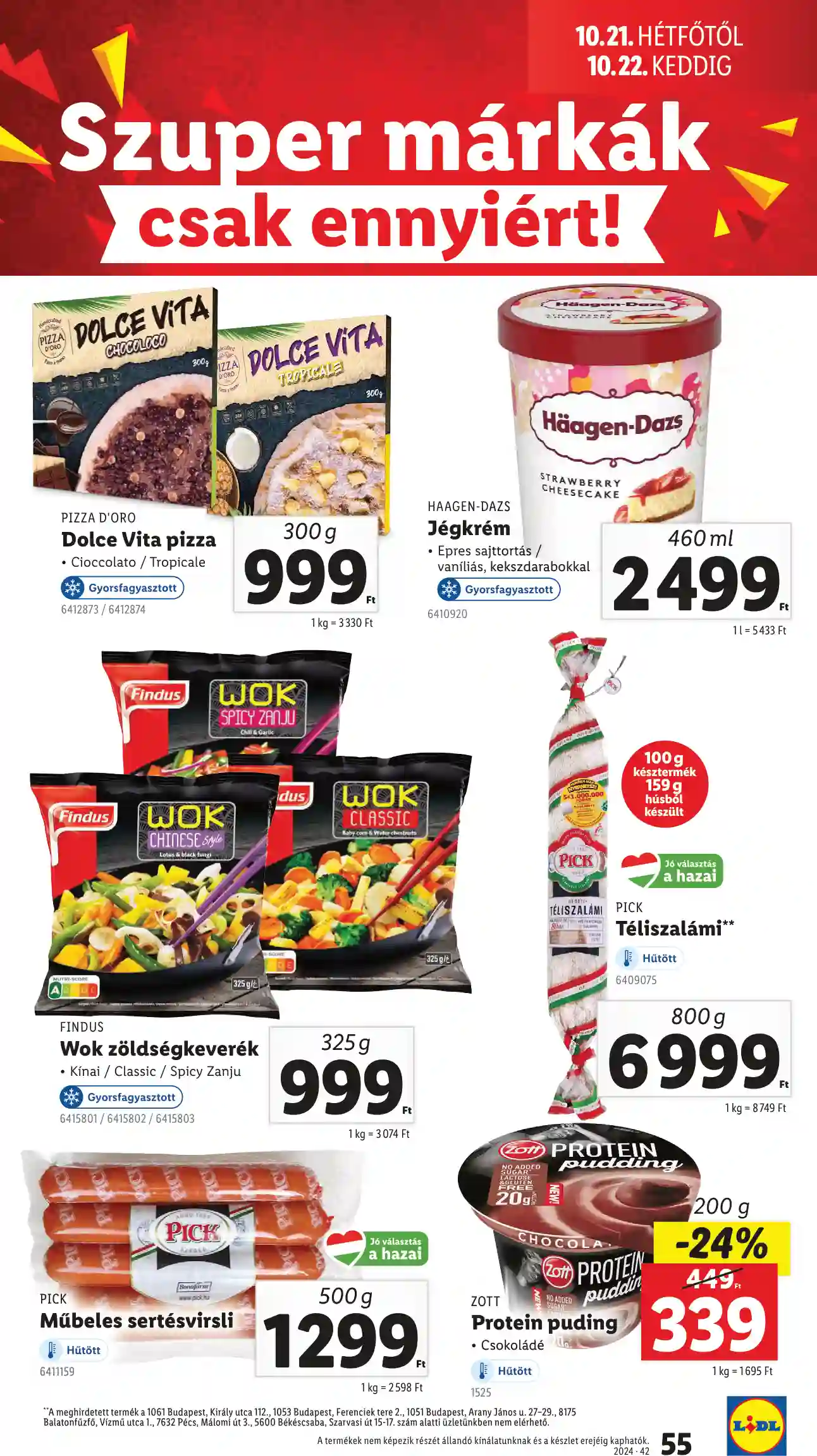 Lidl akciós újság 42. hét (Érvényes 10.17-től) (51 oldal)