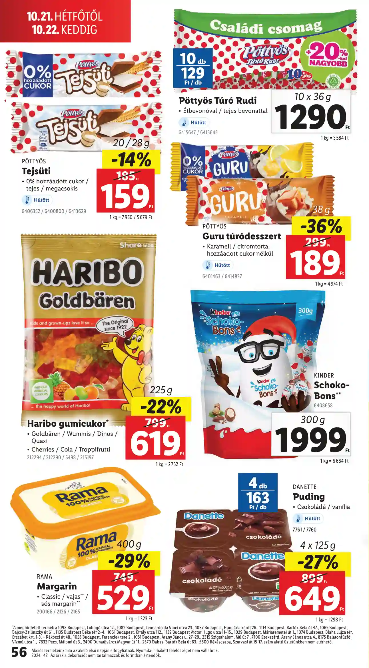 Lidl akciós újság 42. hét (Érvényes 10.17-től) (52 oldal)
