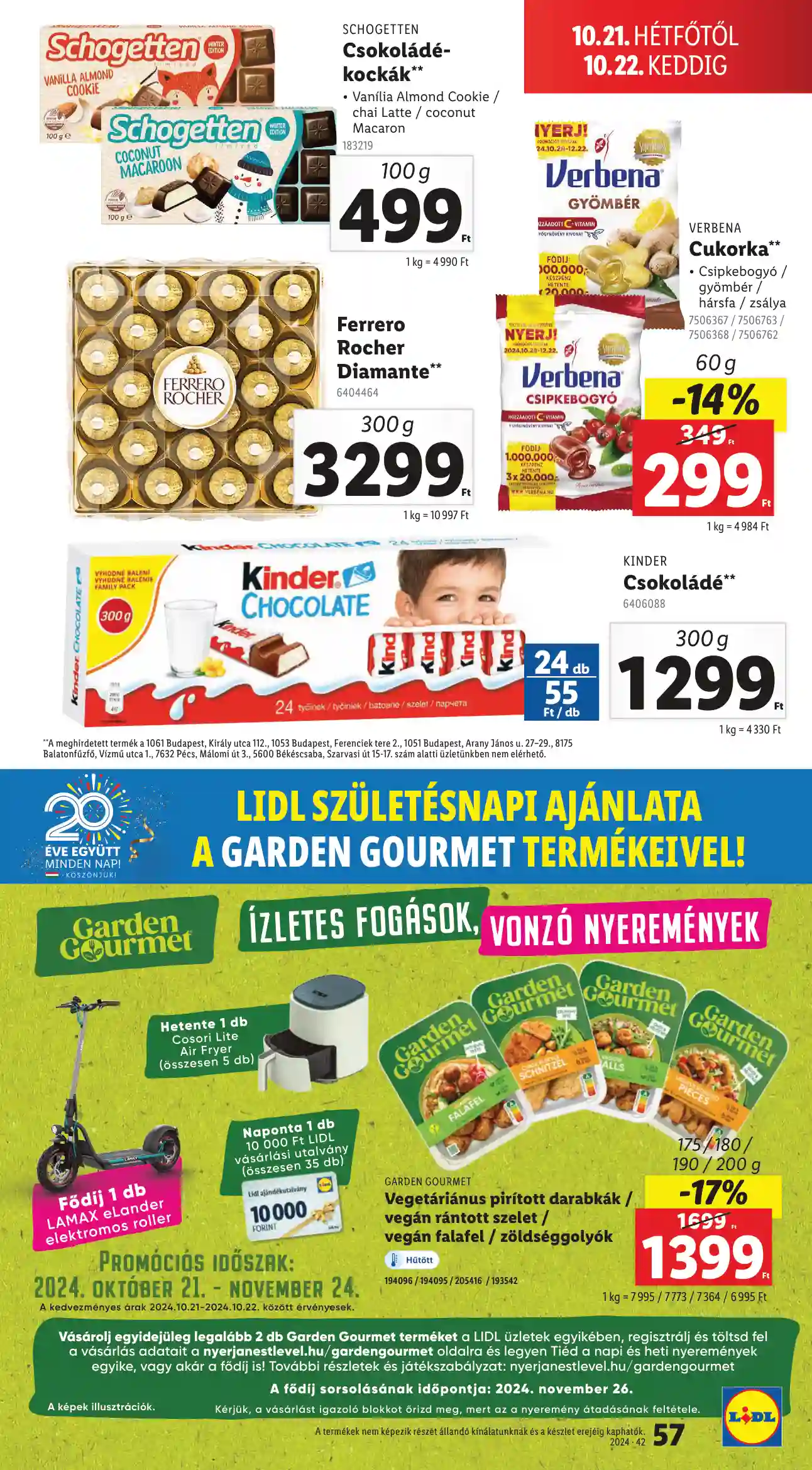 Lidl akciós újság 42. hét (Érvényes 10.17-től) (53 oldal)