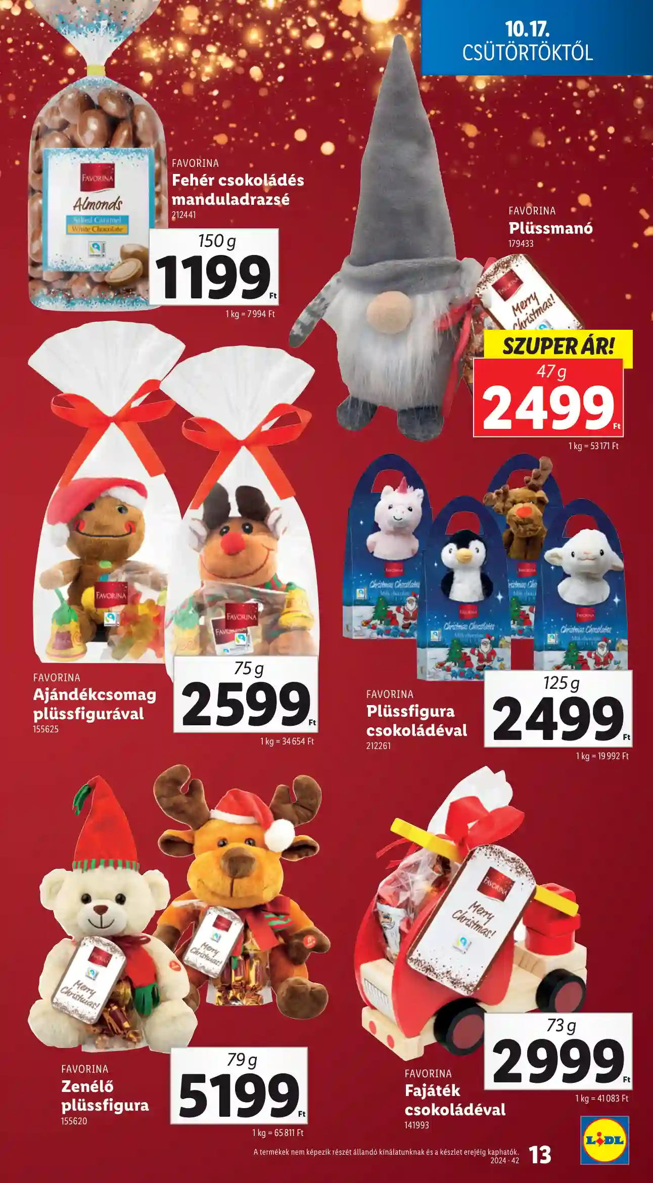 Lidl akciós újság 42. hét (Érvényes 10.17-től) (5 oldal)