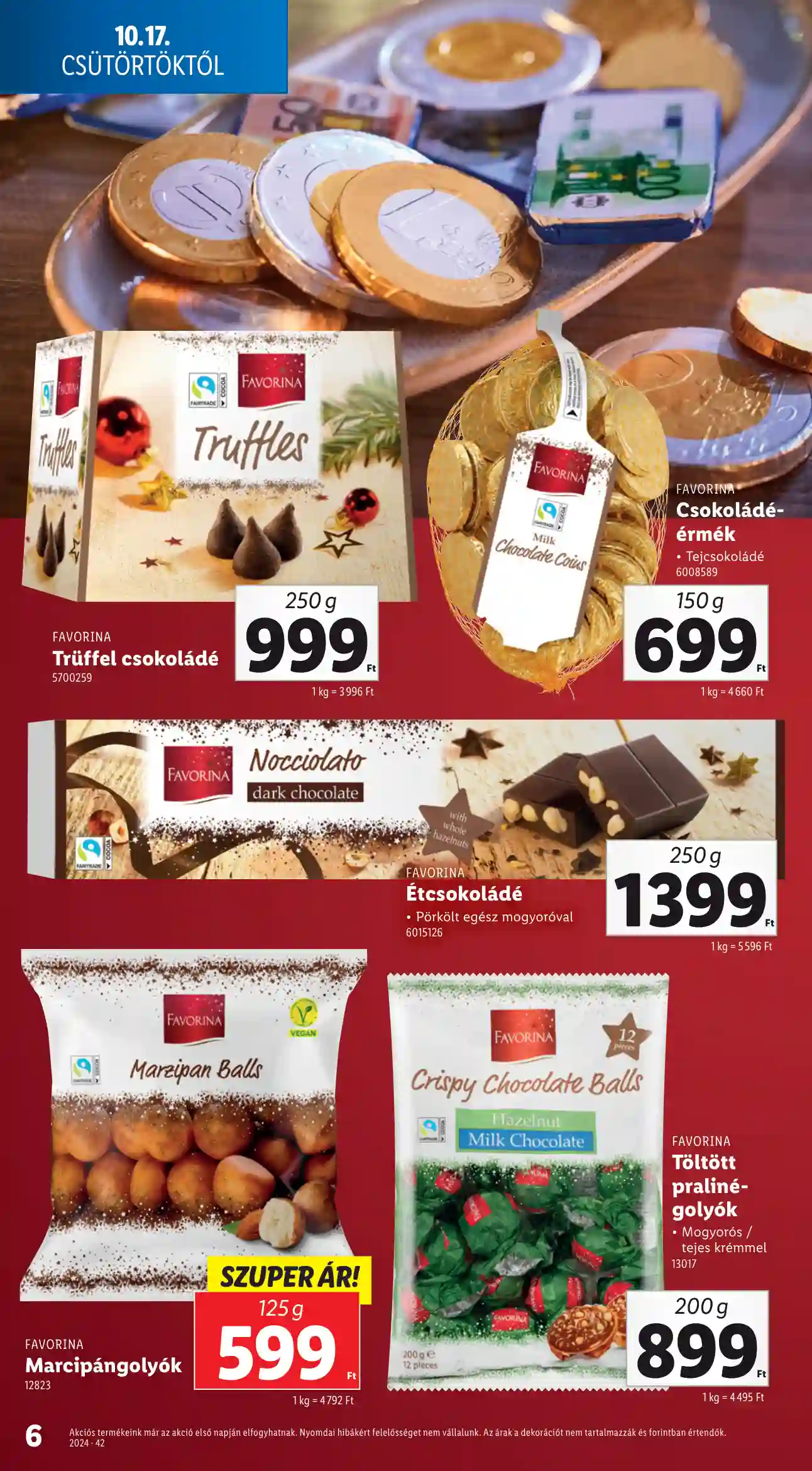 Lidl akciós újság 42. hét (Érvényes 10.17-től) (10 oldal)