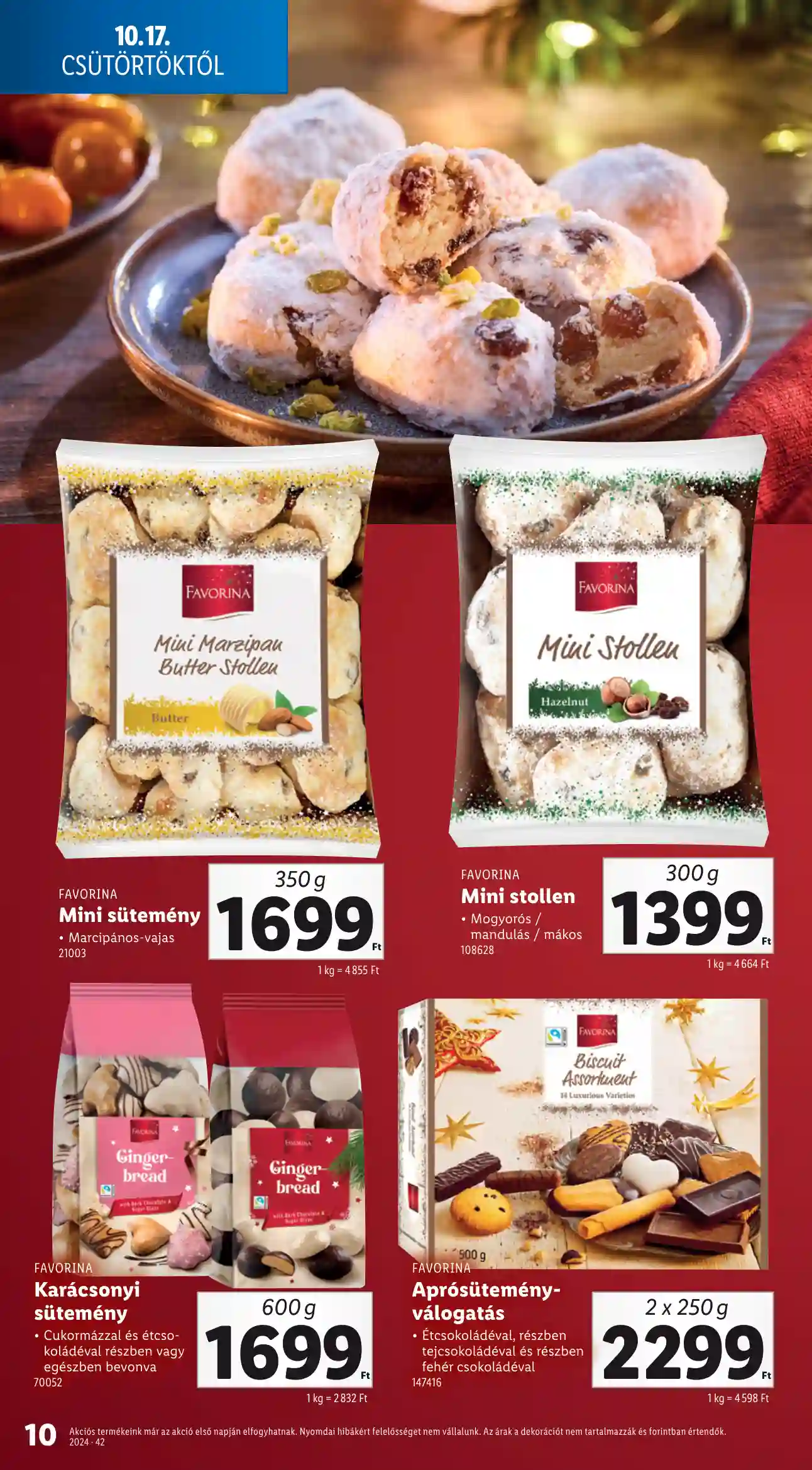 Lidl akciós újság 42. hét (Érvényes 10.17-től) (14 oldal)