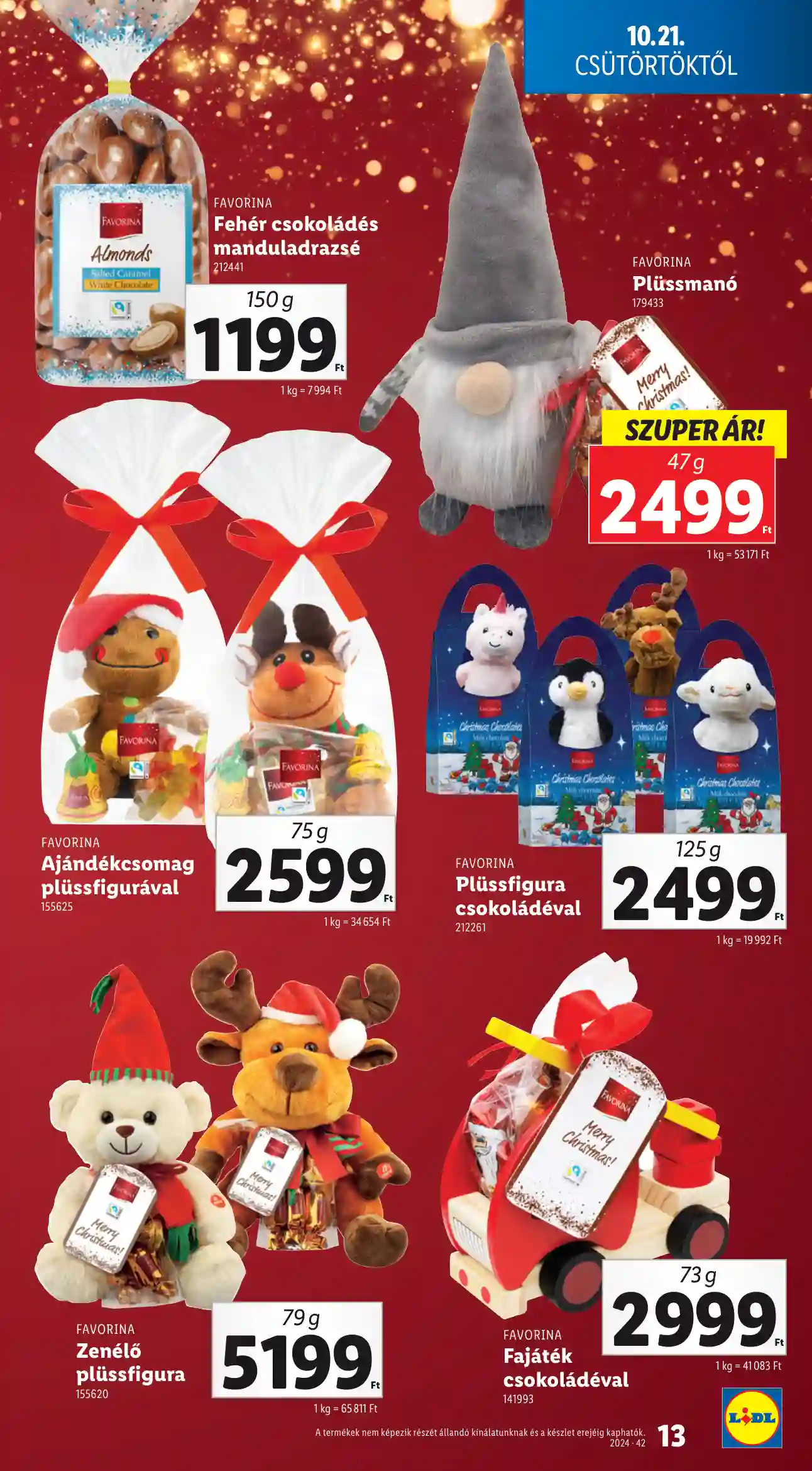 Lidl akciós újság 42. hét (Érvényes 11.21-től) (5 oldal)