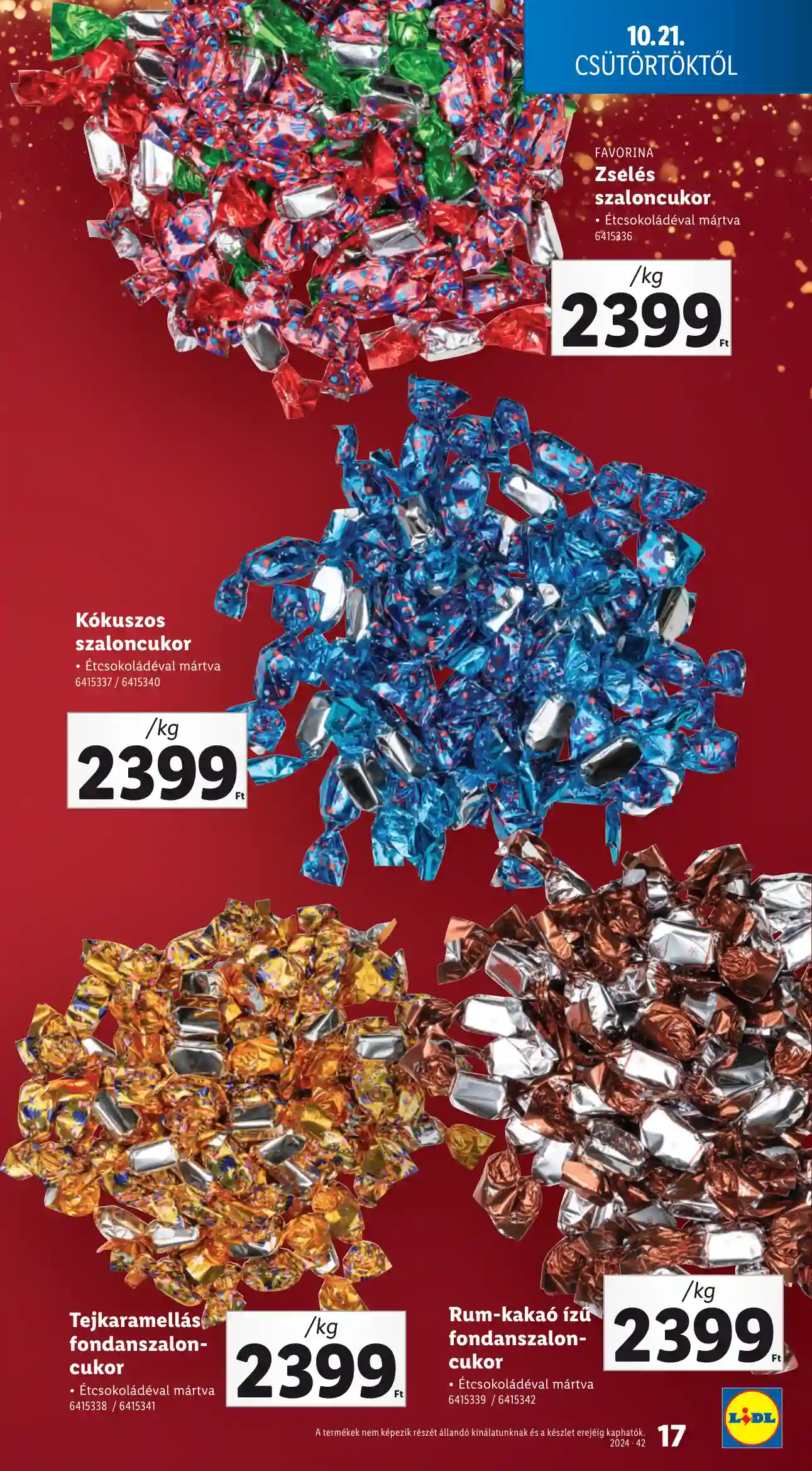 Lidl akciós újság 42. hét (Érvényes 11.21-től) (9 oldal)