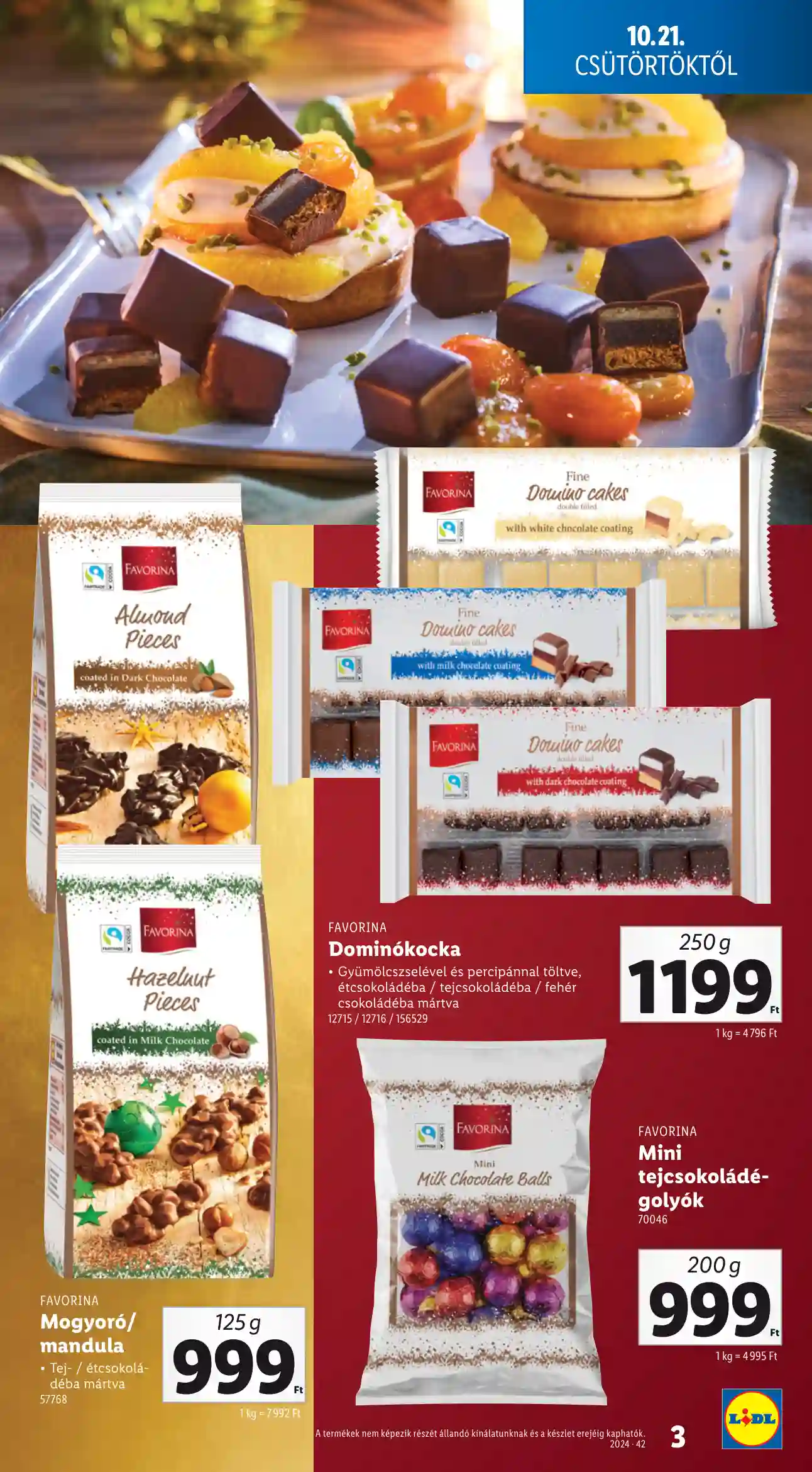 Lidl akciós újság 42. hét (Érvényes 11.21-től) (11 oldal)