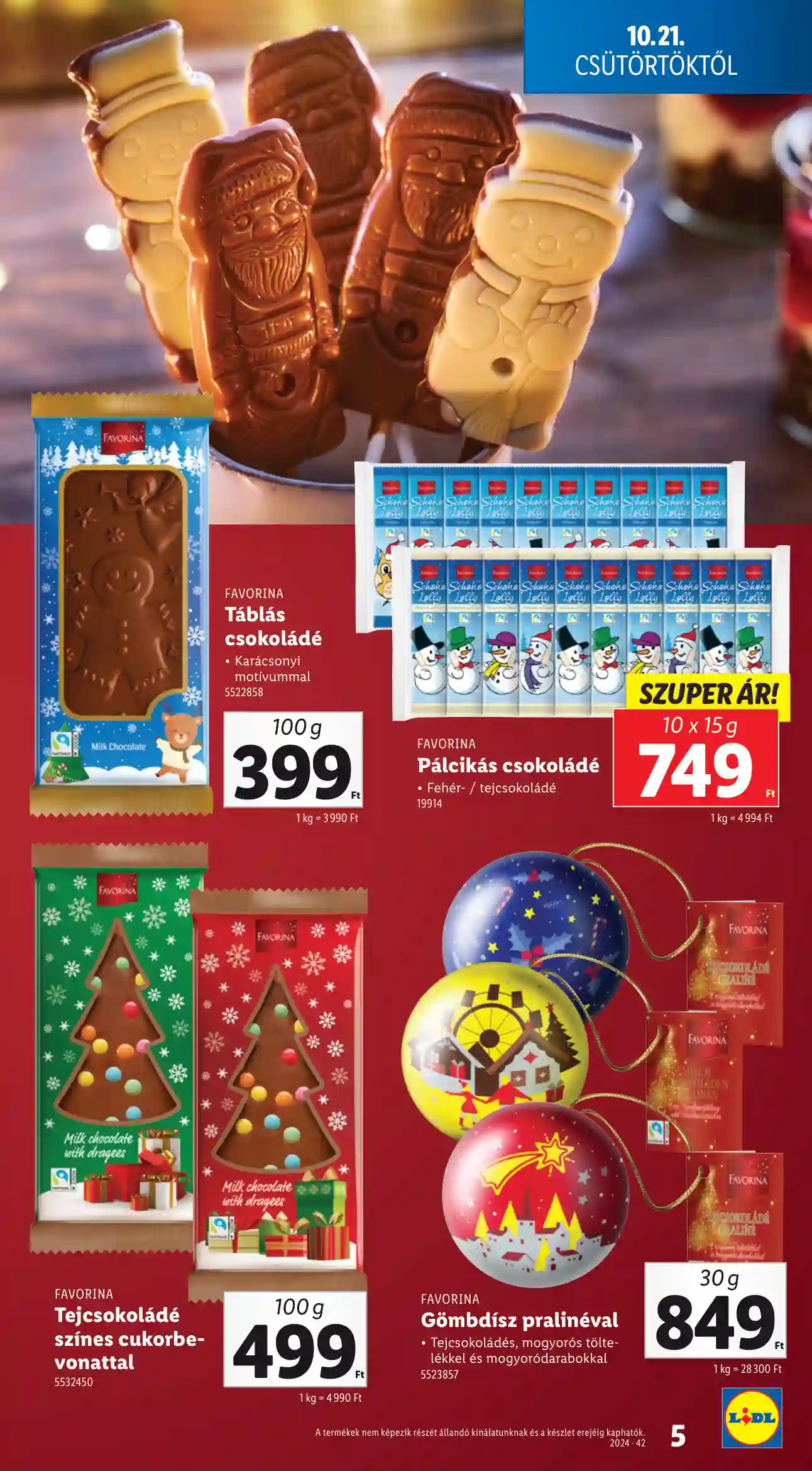 Lidl akciós újság 42. hét (Érvényes 11.21-től) (13 oldal)