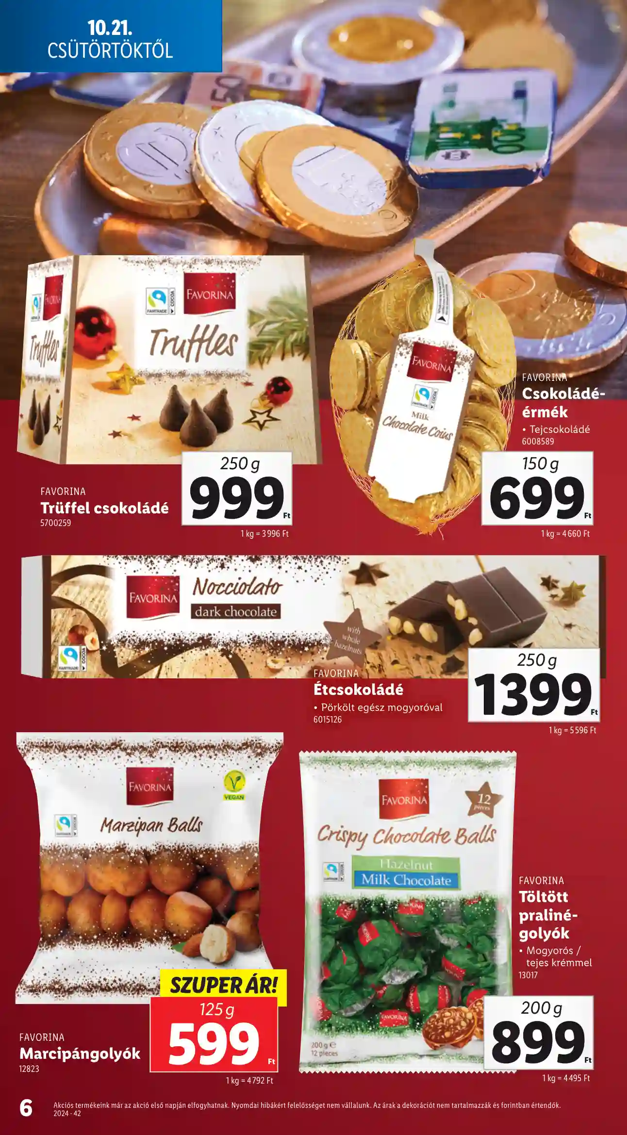 Lidl akciós újság 42. hét (Érvényes 11.21-től) (14 oldal)