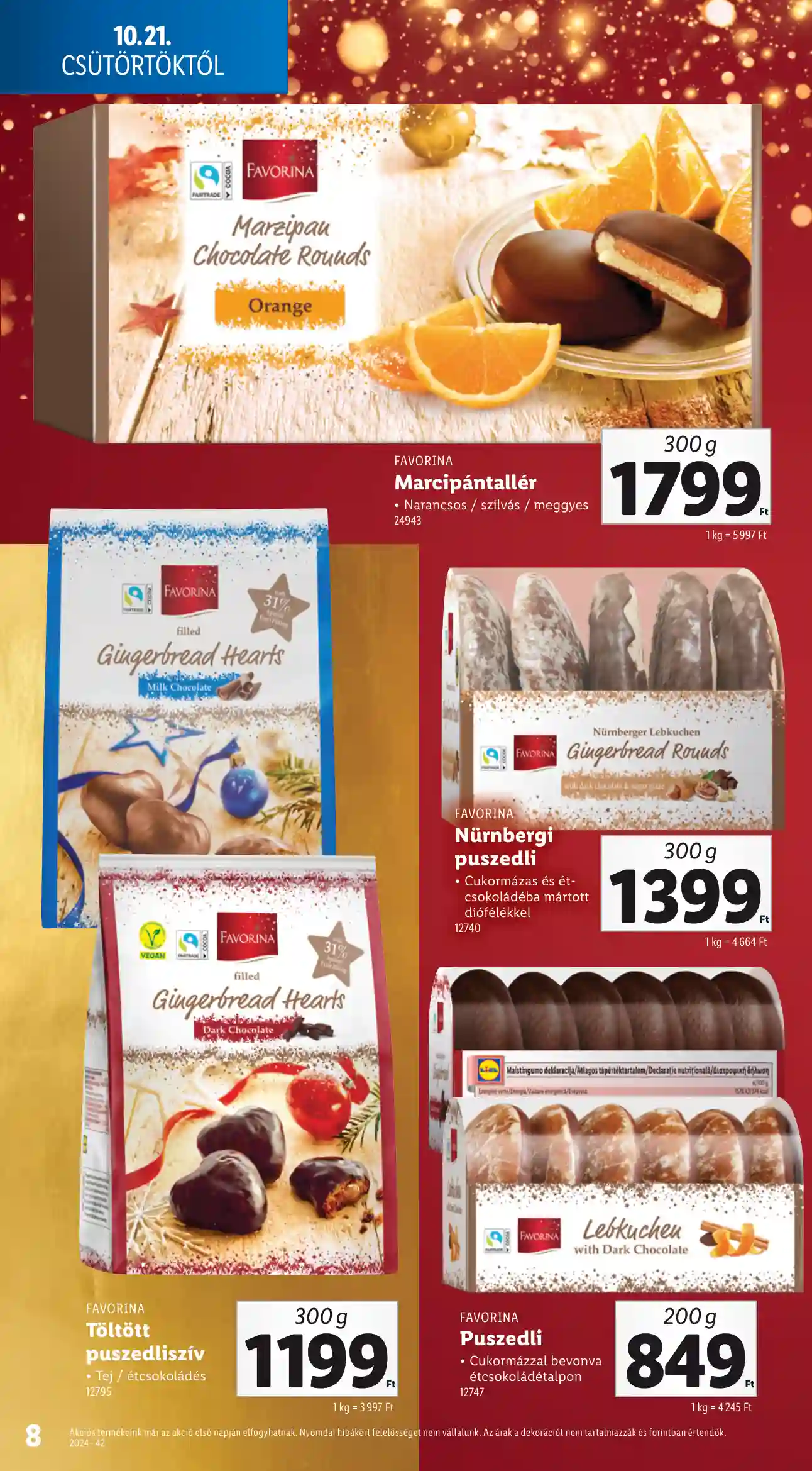 Lidl akciós újság 42. hét (Érvényes 11.21-től) (16 oldal)