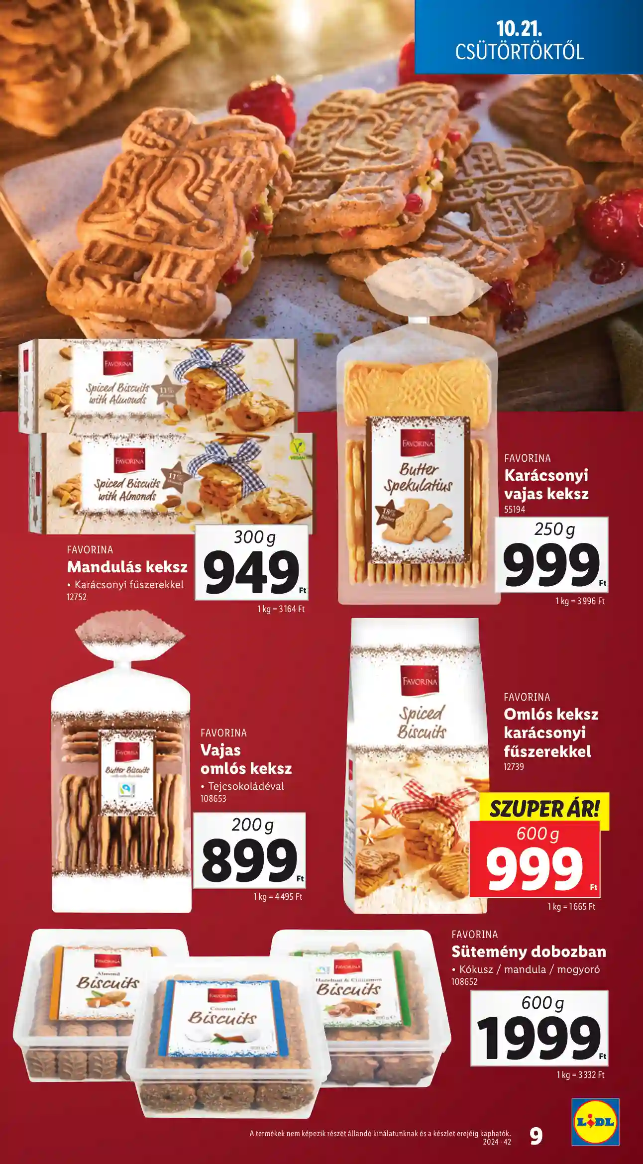 Lidl akciós újság 42. hét (Érvényes 11.21-től) (17 oldal)