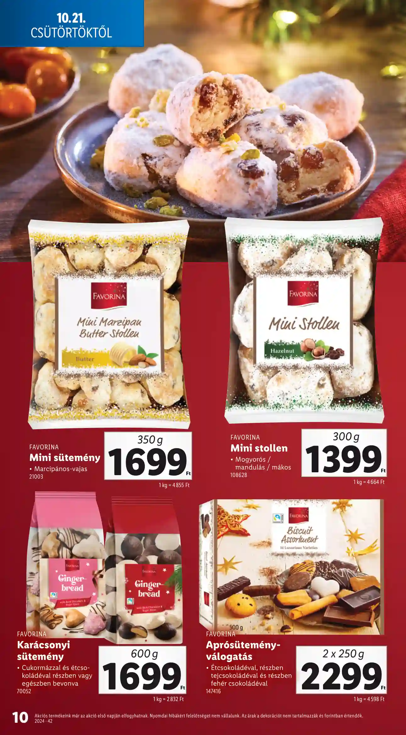 Lidl akciós újság 42. hét (Érvényes 11.21-től) (18 oldal)