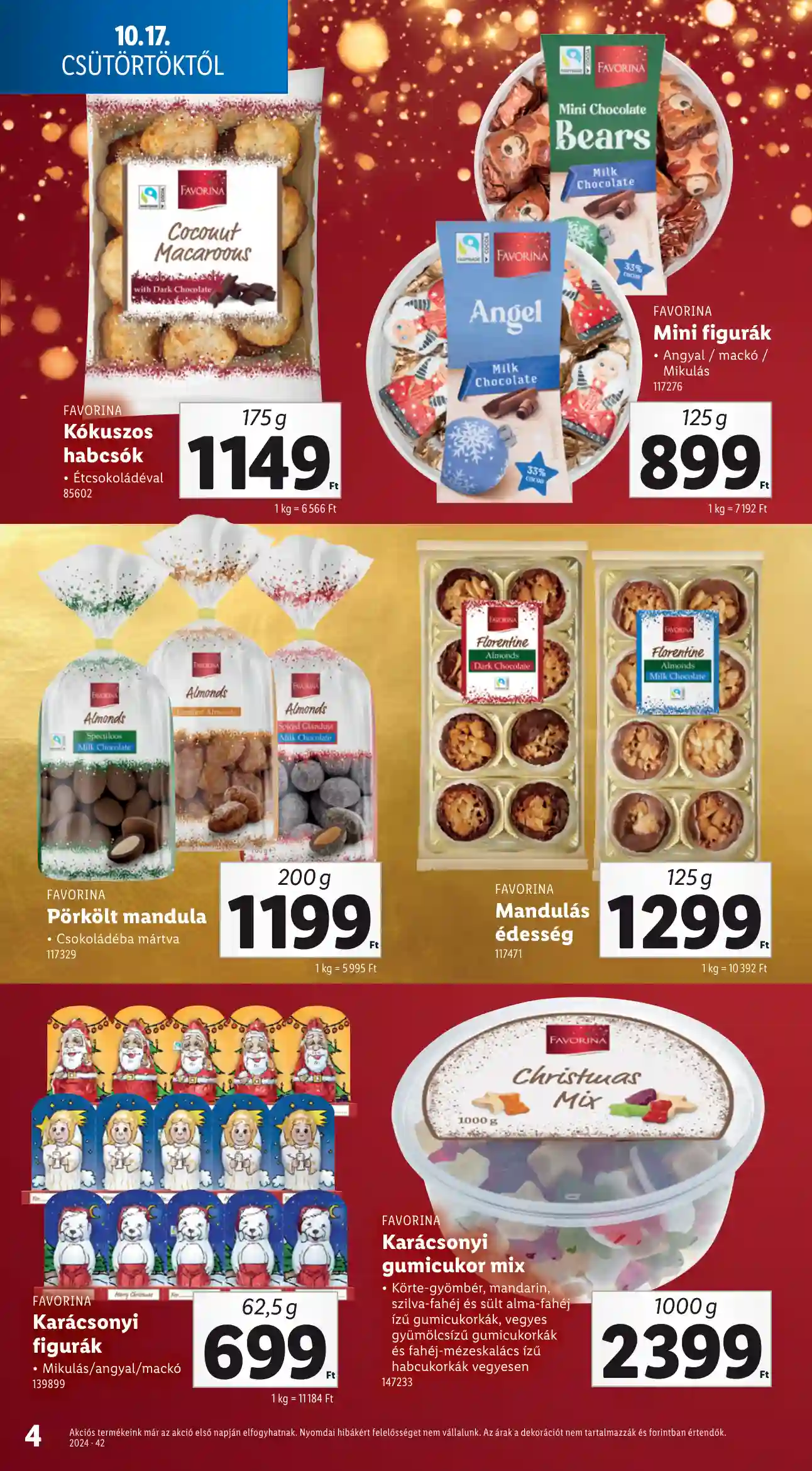 Lidl akciós újság 42. hét (Érvényes 10.17-től) (8 oldal)