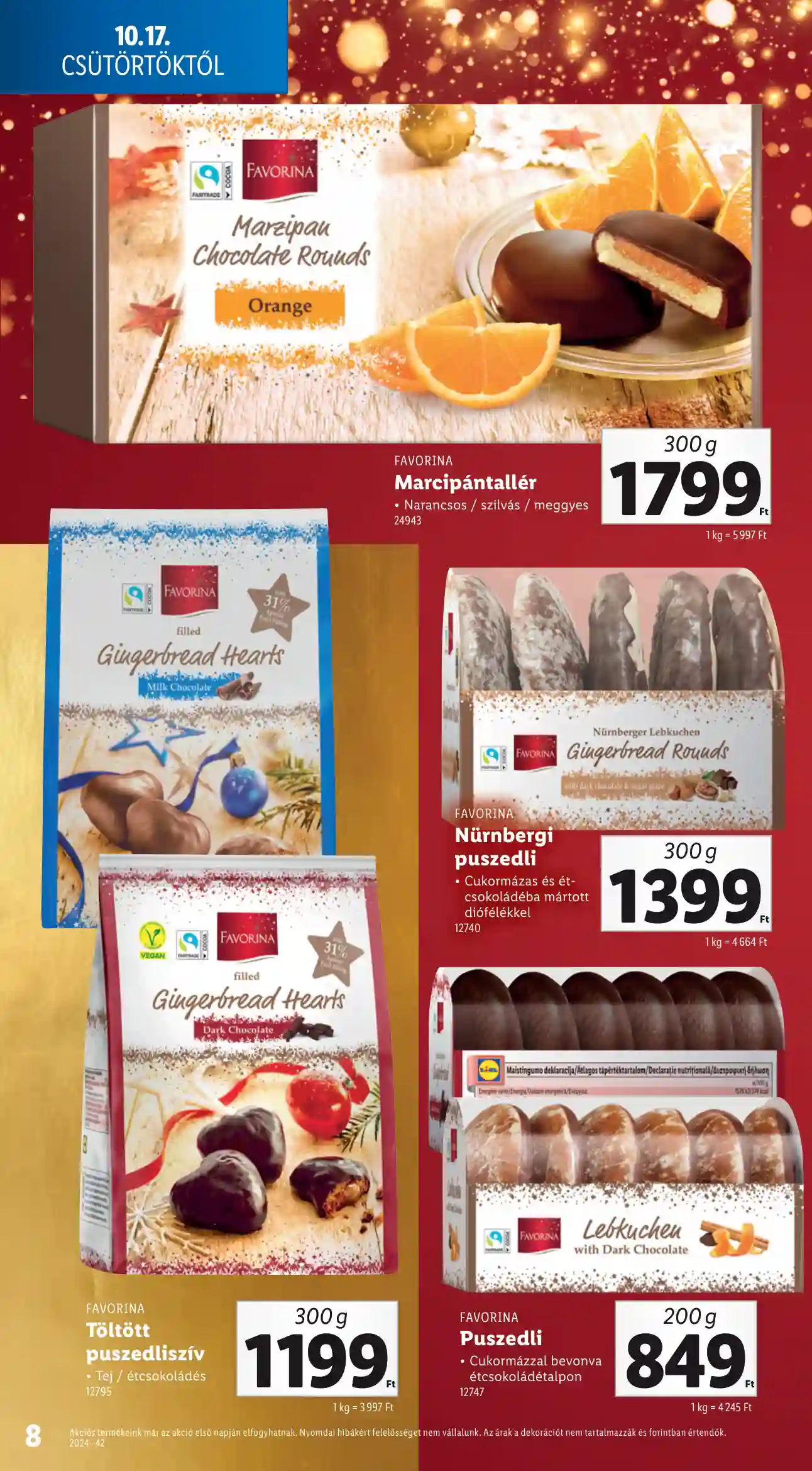 Lidl akciós újság 42. hét (Érvényes 10.17-től) (12 oldal)